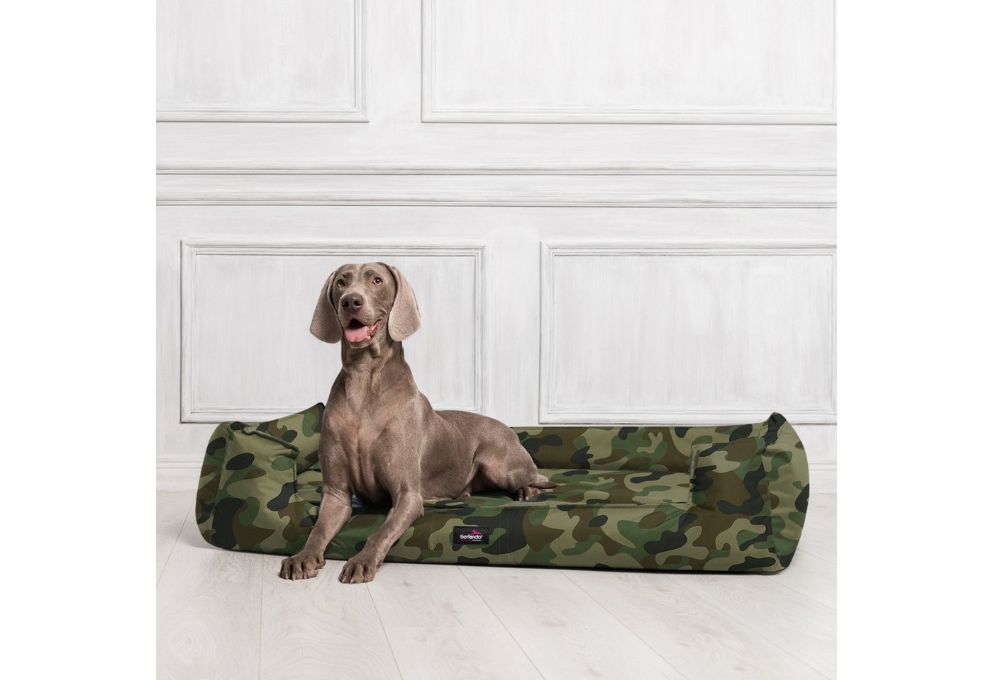 Thumbnail - tierlando® Tierbett tierlando® Orthopädisches Hundebett GOOFY für große Hunde XL–XXX, Polyester, Matratzenschoner inklus...