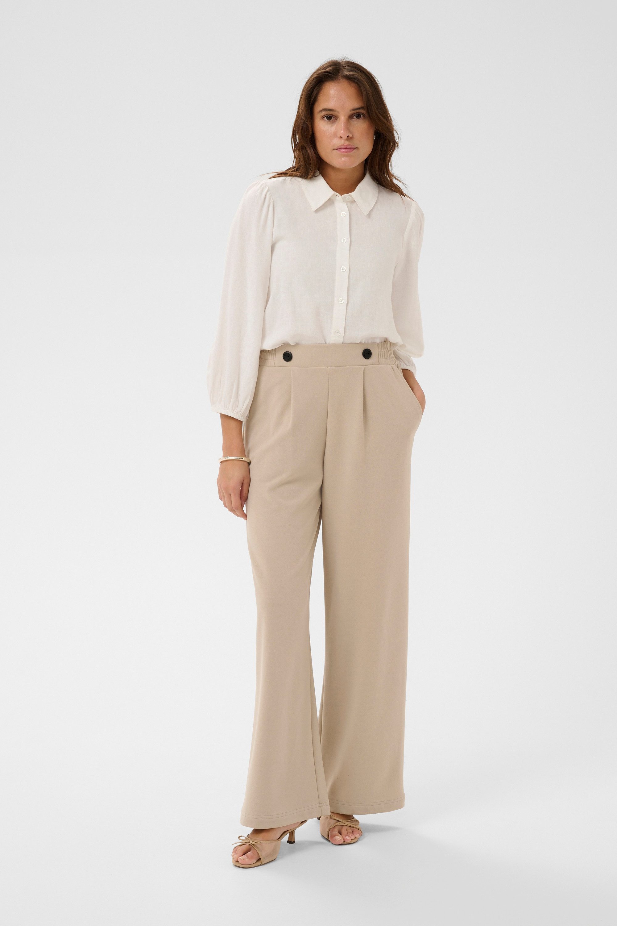 KAFFE Stoffhose Casual Hose KAphoebe günstig online kaufen