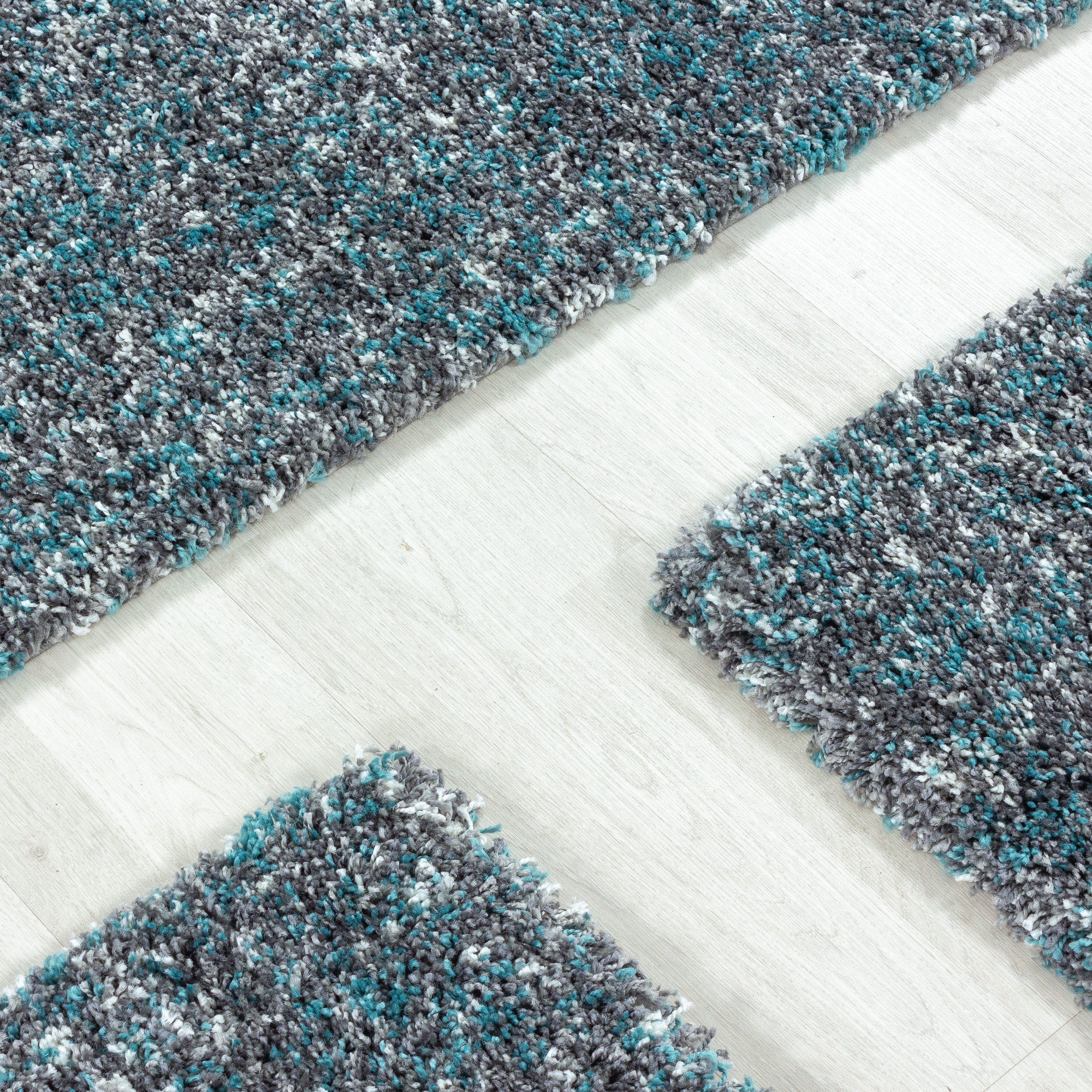 SIMPEX24 Hochflor-Bettumrandung Unicolor - Einfarbig, Höhe günstig online kaufen