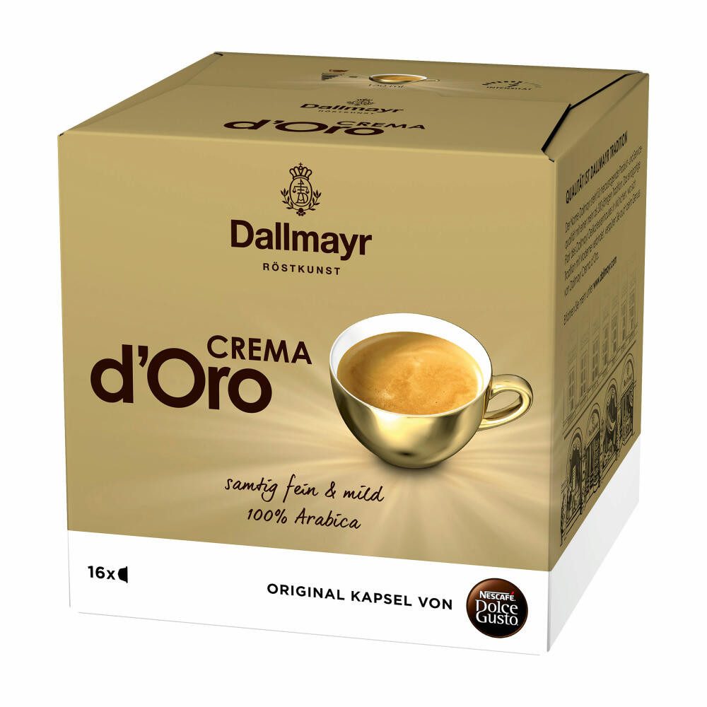 NESCAFÉ® Dolce Gusto® Kaffee Dallmayr Crema d´Oro 3er Set, 3 x – Bild 2 von 4