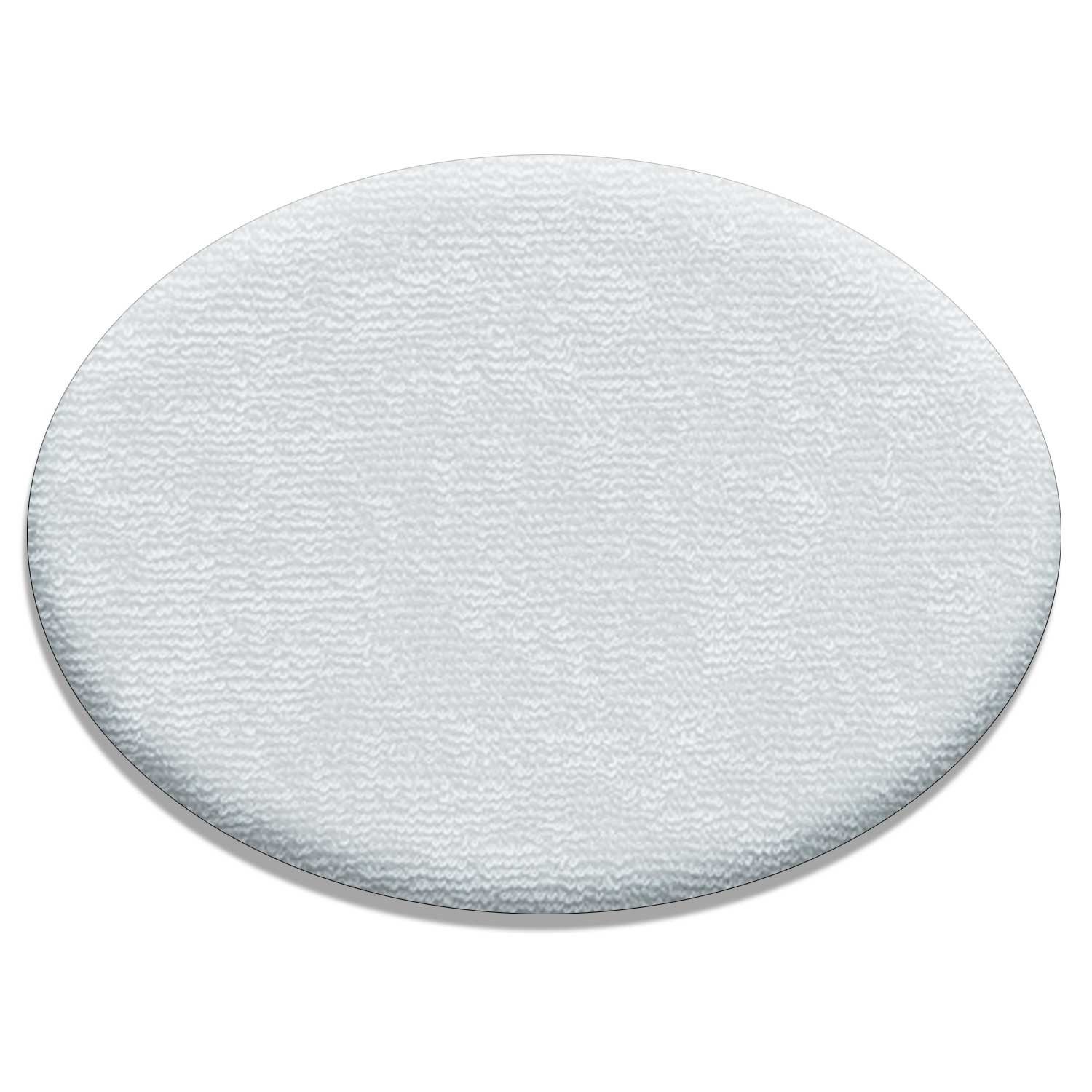 Sundo Homecare GmbH Sitzkissen Sundo Latex-Kissen rund 42 cm mit Frotteebezug weiß, rundes Latexkissen, mit Frotteebezug