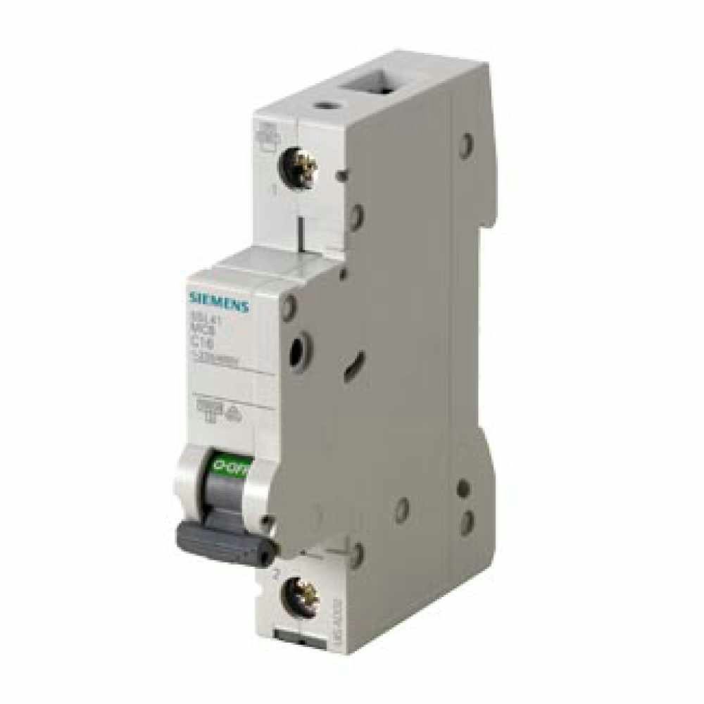 SIEMENS Schalter Leitungsschutzschalter 1P VDE SIEMENS 10kA B16A (1-St)