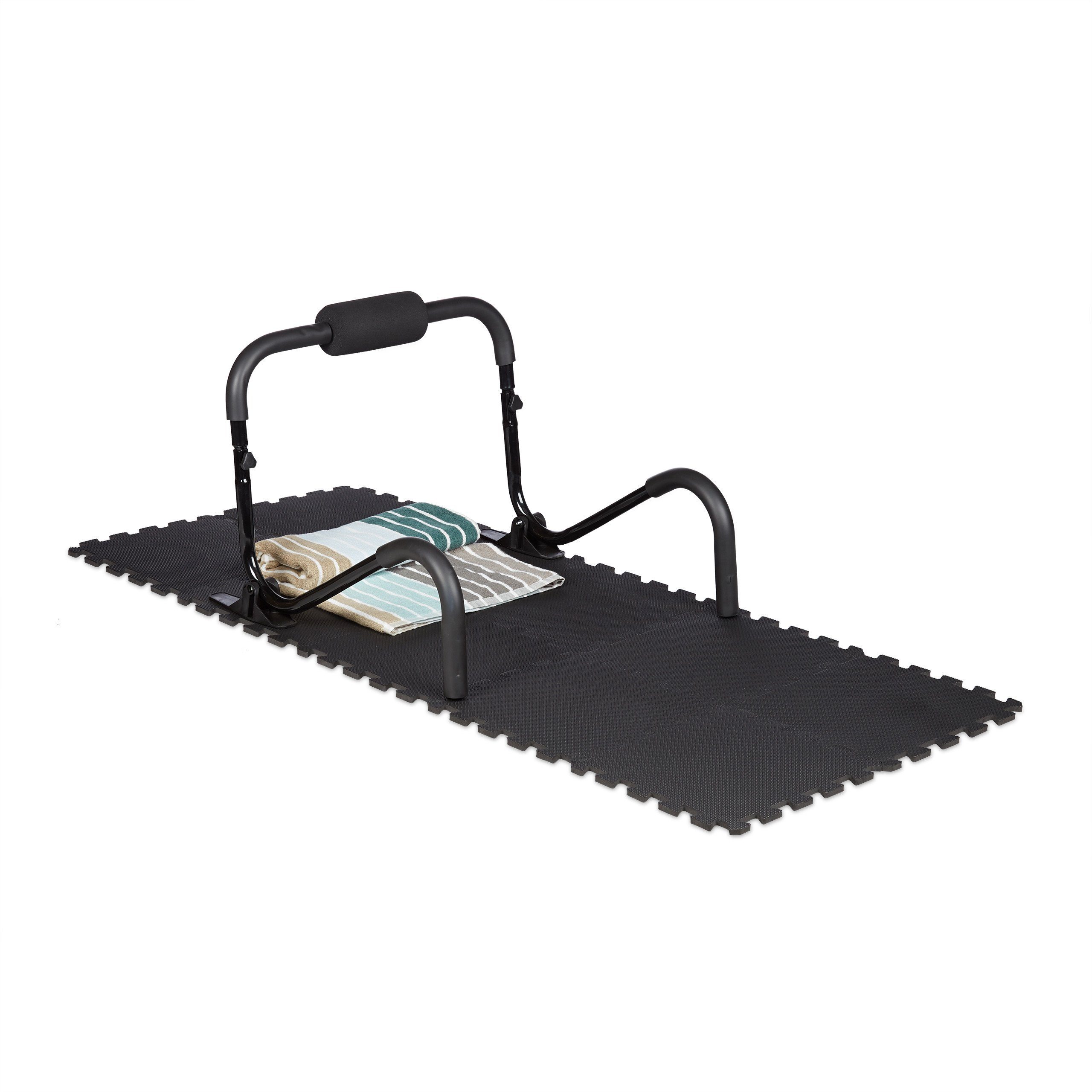 Bodenmatte Bodenschutzmatte Fitnessgeräte 24er Set