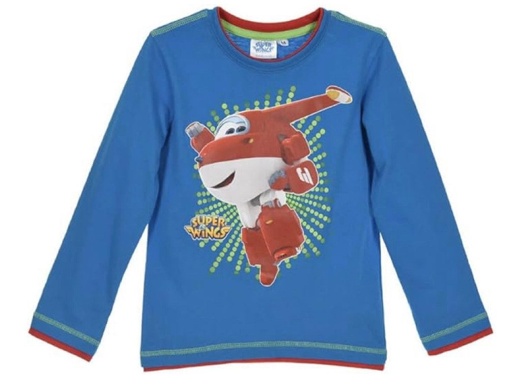 Super Wings Langarmshirt in mehreren Farben Gr.98