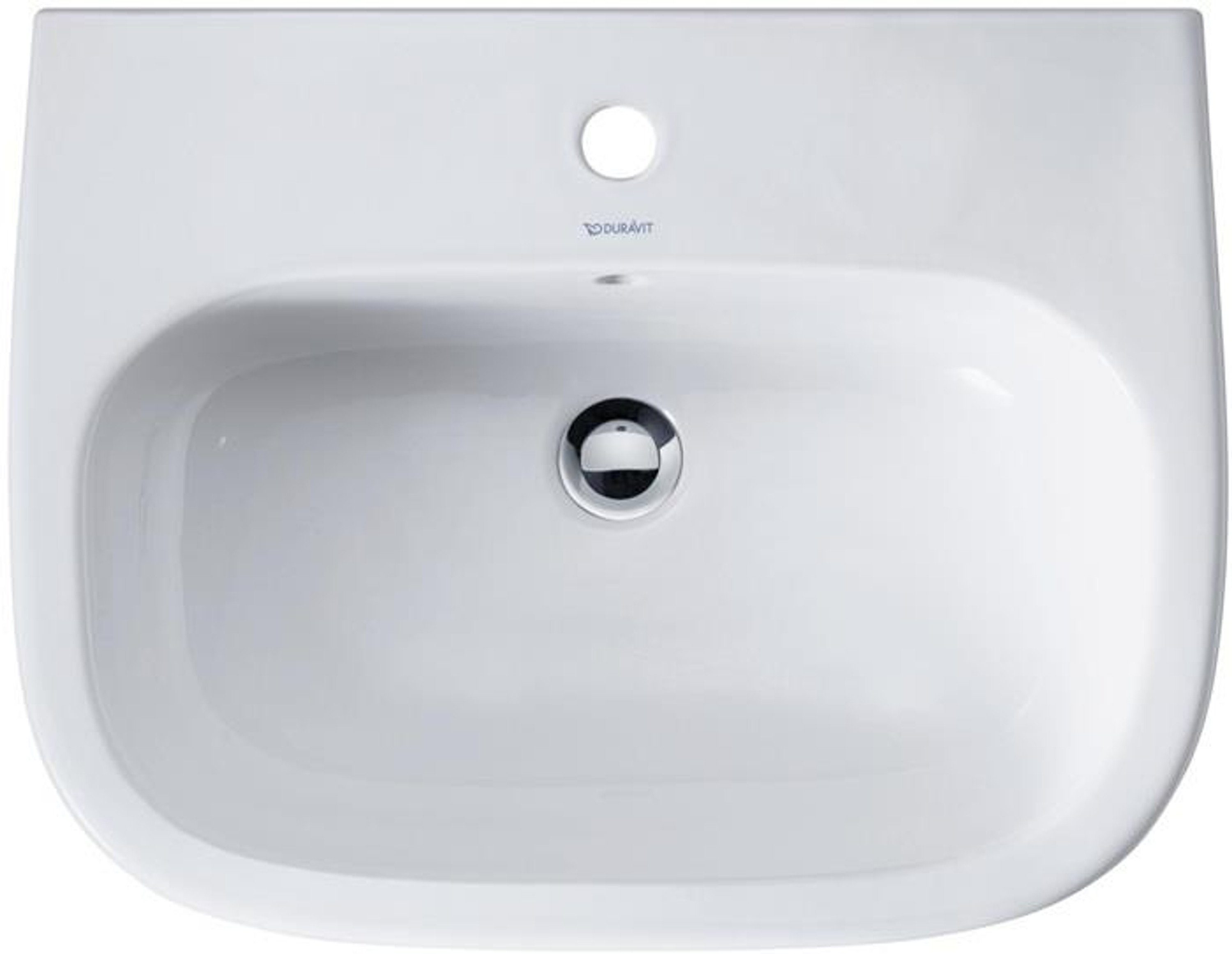 Duravit Einbauwaschbecken Duravit Waschtisch D-CODE m ÜL HLB 1 HL