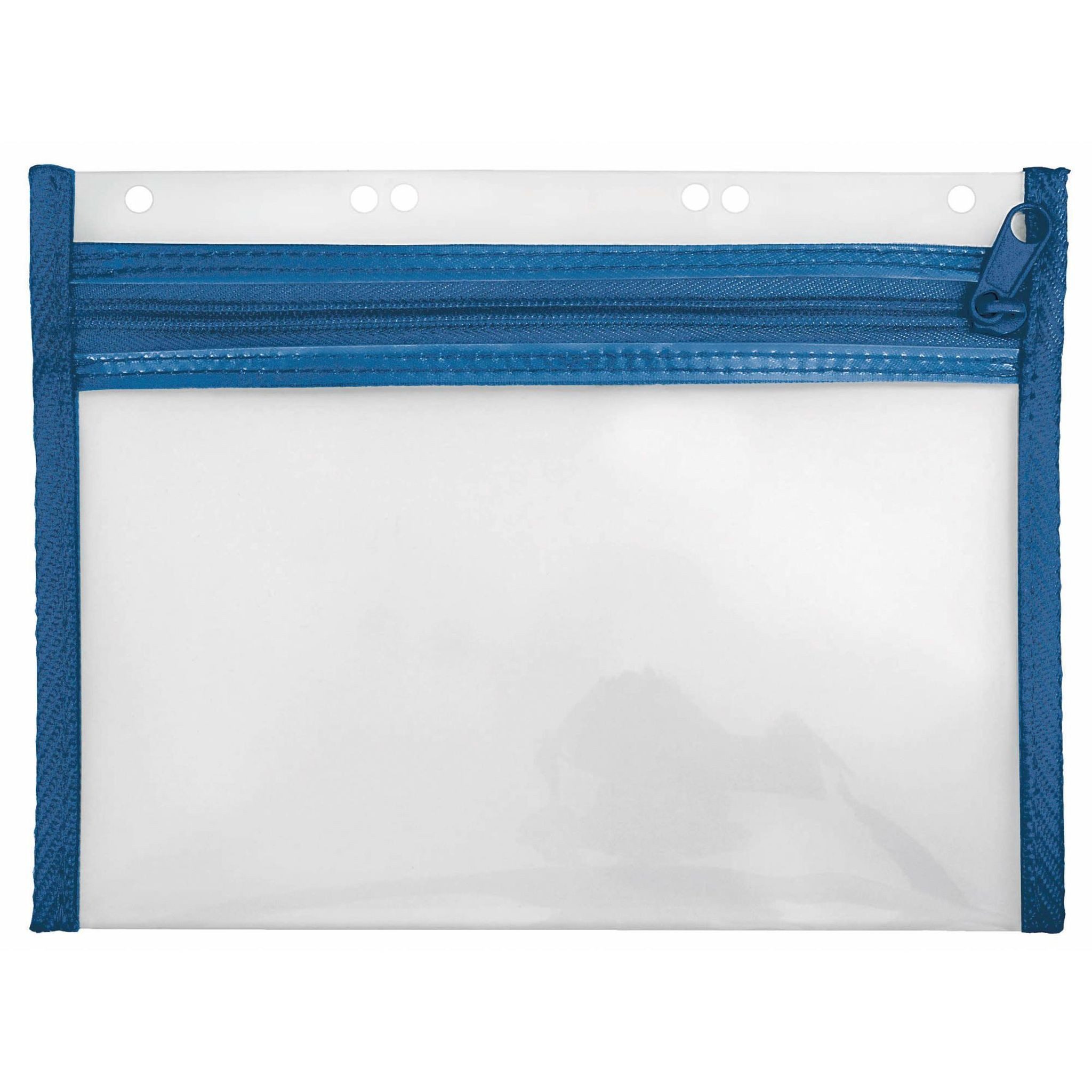 VELOFLEX Dokumententasche VeloflexVELOBAG XXS Reißverschl.Tasche A5 blau m. Timerlochung