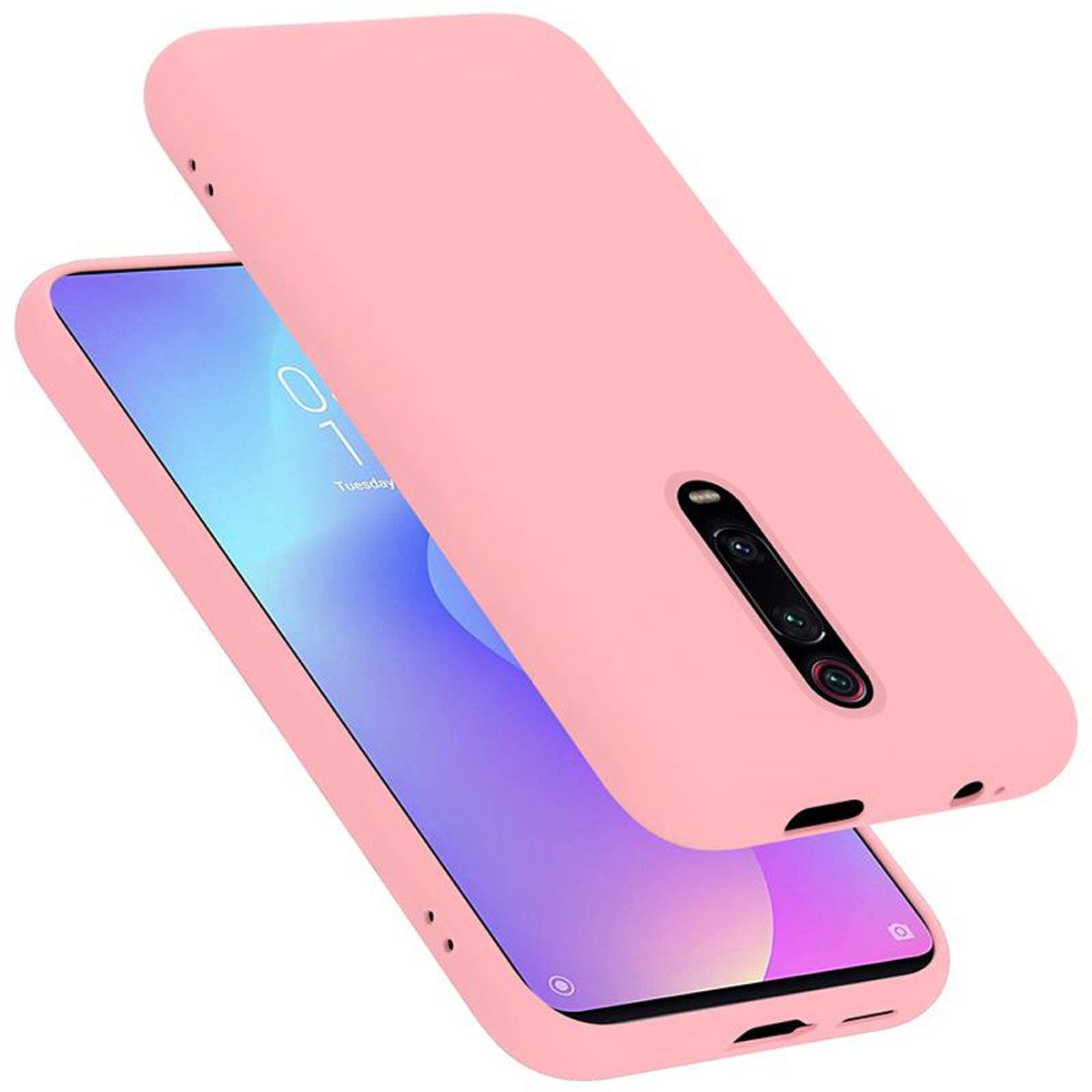Cadorabo Handyhülle für Xiaomi Mi 9T / Mi 9T PRO / RedMi K20 / RedMi K20 PRO Hülle Xiaomi Mi 9T / Mi 9T PRO / RedMi K20 / RedMi K20 PRO, Flexible Hülle TPU Silikon Schutzhülle Back Cover Case