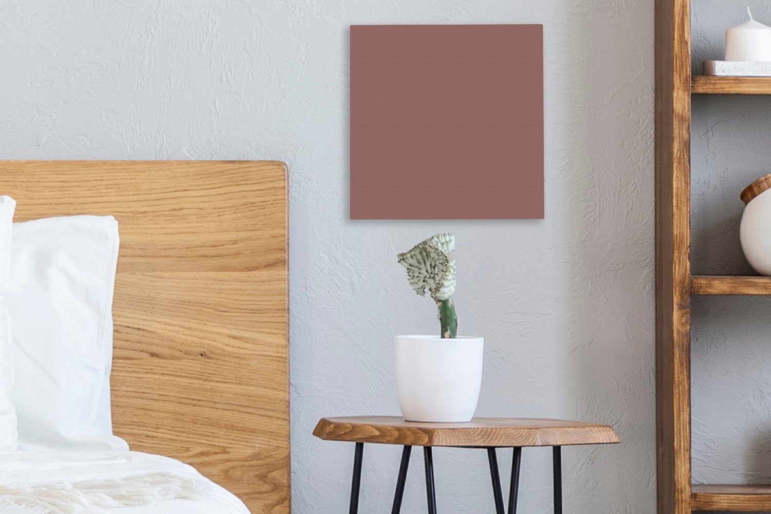 Terrakotta bunt Schlafzimmer Rosa, Leinwand Wohnzimmer St), Leinwandbild - OneMillionCanvasses® (1 Muster für - Bilder