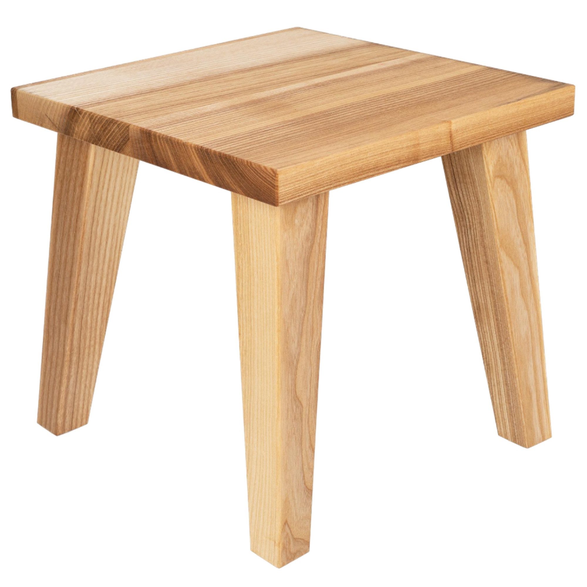 herbeschick. Стулья Kleiner Hocker "ESCHE" geölt aus massivem Eschenholz (1 St), Höhe: 27 cm