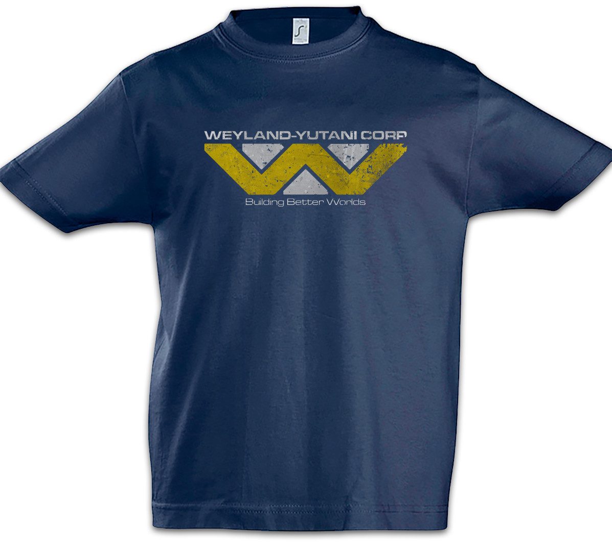 Urban Backwoods Print-Shirt Weyland Yutani Corp Kinder T-Shirt Prometheus USCSS Nostromo Alien (1-tlg) Logo Corperation Saga Aliens
