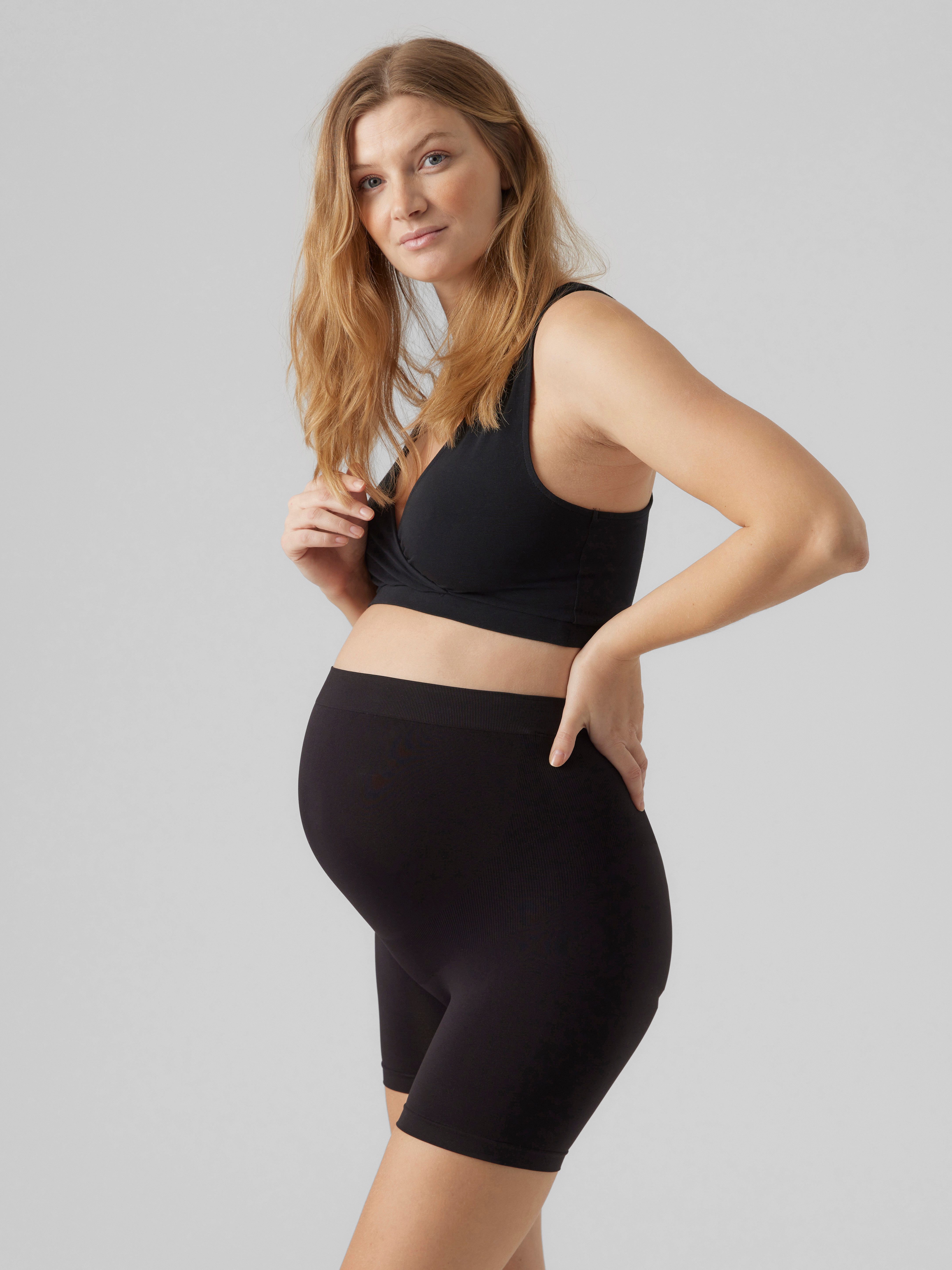 Mamalicious Umstandsshorts MLAMIYA NEW HOTPANTS 2-P NOOS (Packung, 2-tlg)