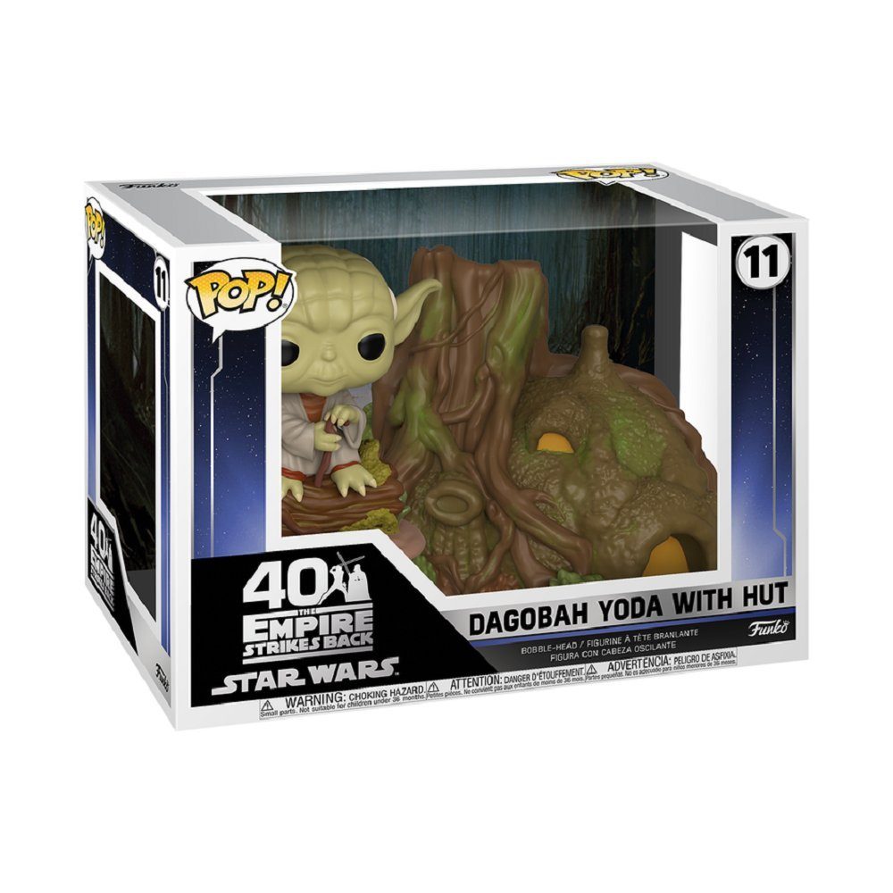 Wars: The Funko Star Funko Hut Actionfigur Back Yoda's - POP! Empire Strikes #11