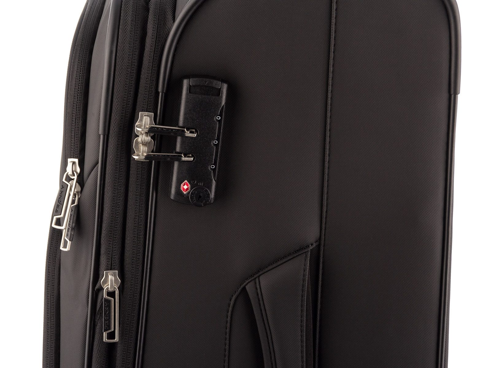Franky Weichgepäck-Trolley T1-B Trolley DR Spinner 75er Größe L, 8 Rollen, TSA-Schloss