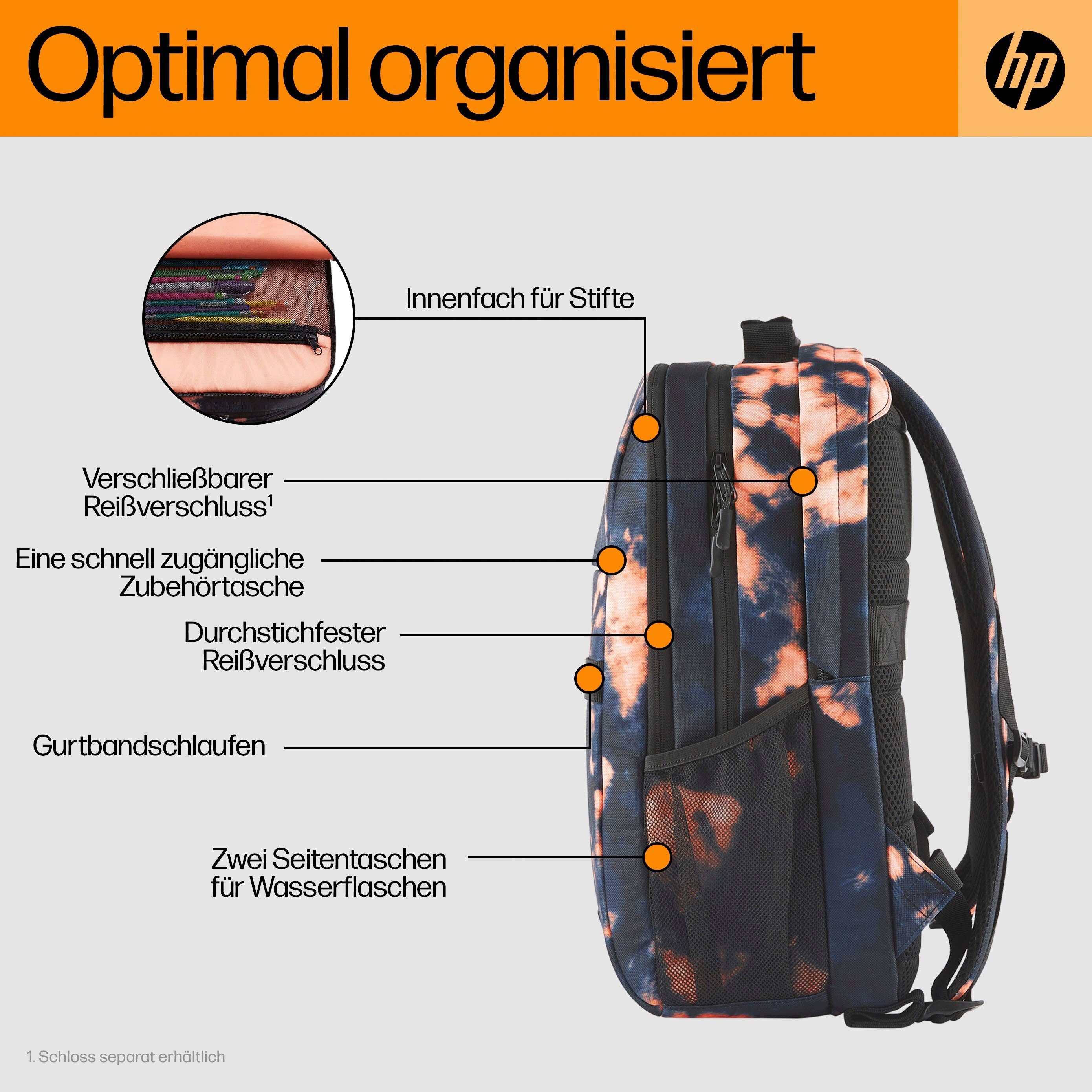 HP Notebook-Rucksack Campus XL (Tie Dye)