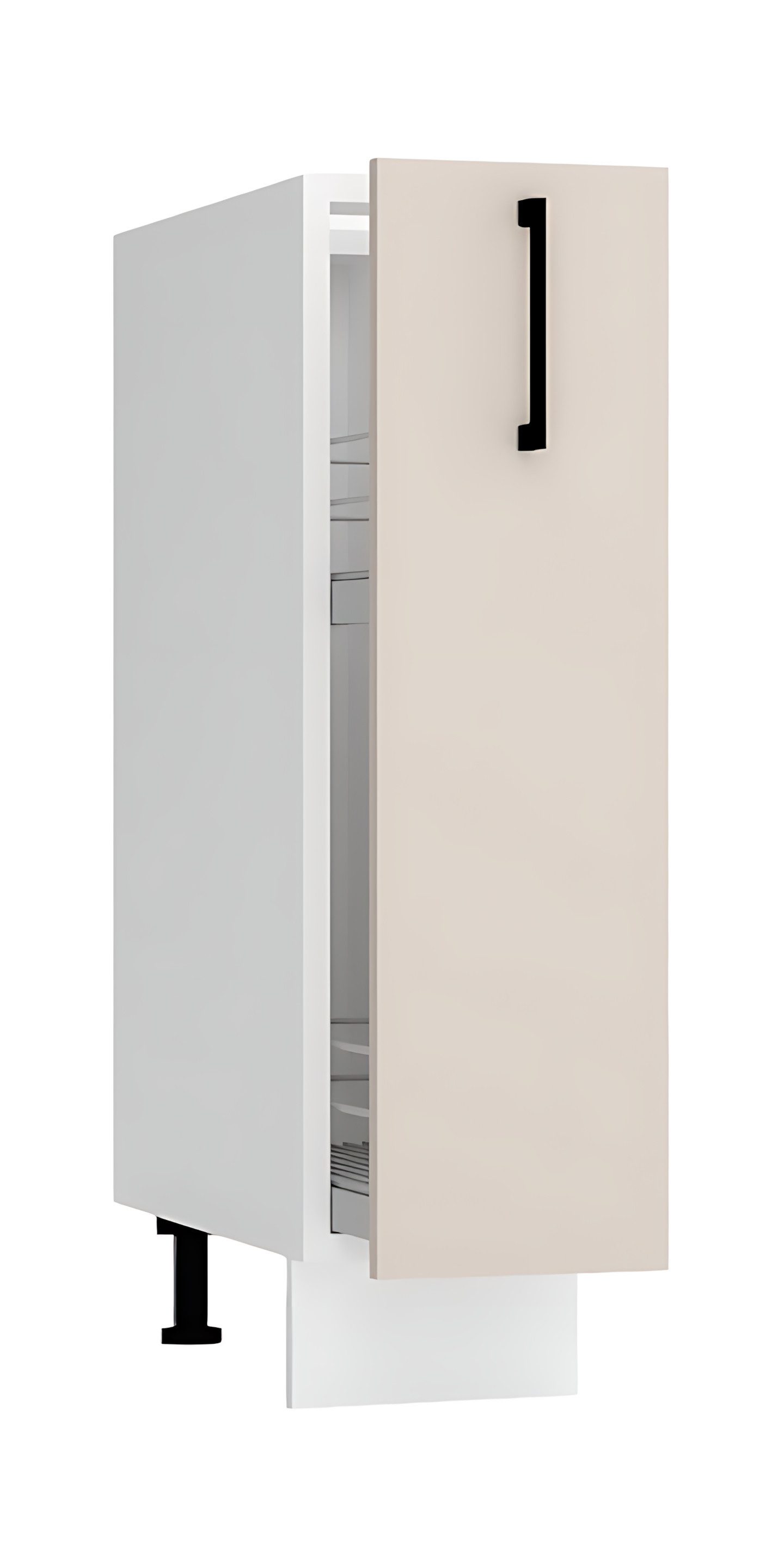 ROYAL24_MARKT Apothekerschrank D20CARGO - Morvex - Moderne Küchenlösung (Küchen Apothekerschrank, 1-St., Premium - Morvex) Top Materialien - Zeitloser Stil - Beste Verarbeitung