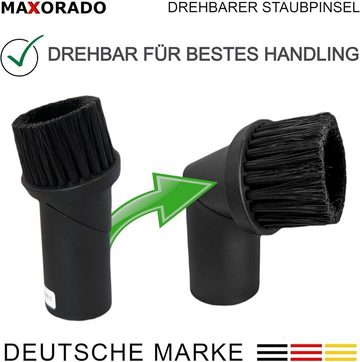 Maxorado Möbelpinsel 35mm Staubpinsel Staubsauger Düse für Miele Kärcher Bosch Möbelpinsel, Zubehör für Staubsauger wie Miele, Kärcher, Siemens, Einhell, (1-tlg), flexibel