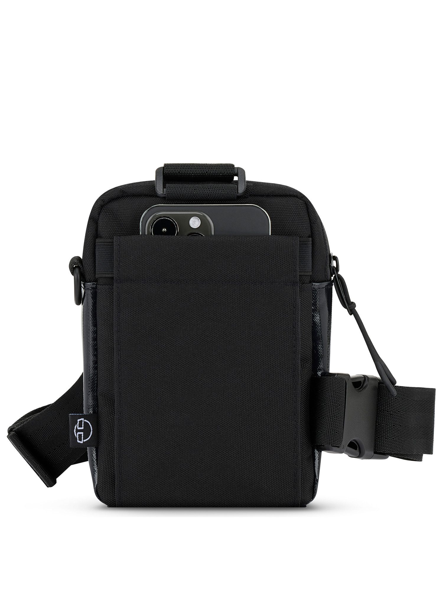 Johnny Urban Umhängetasche Lex Front Pack Brusttasche, Sling Bag, Kleine Handytasche in Lack-Optik, Wasserabweisend