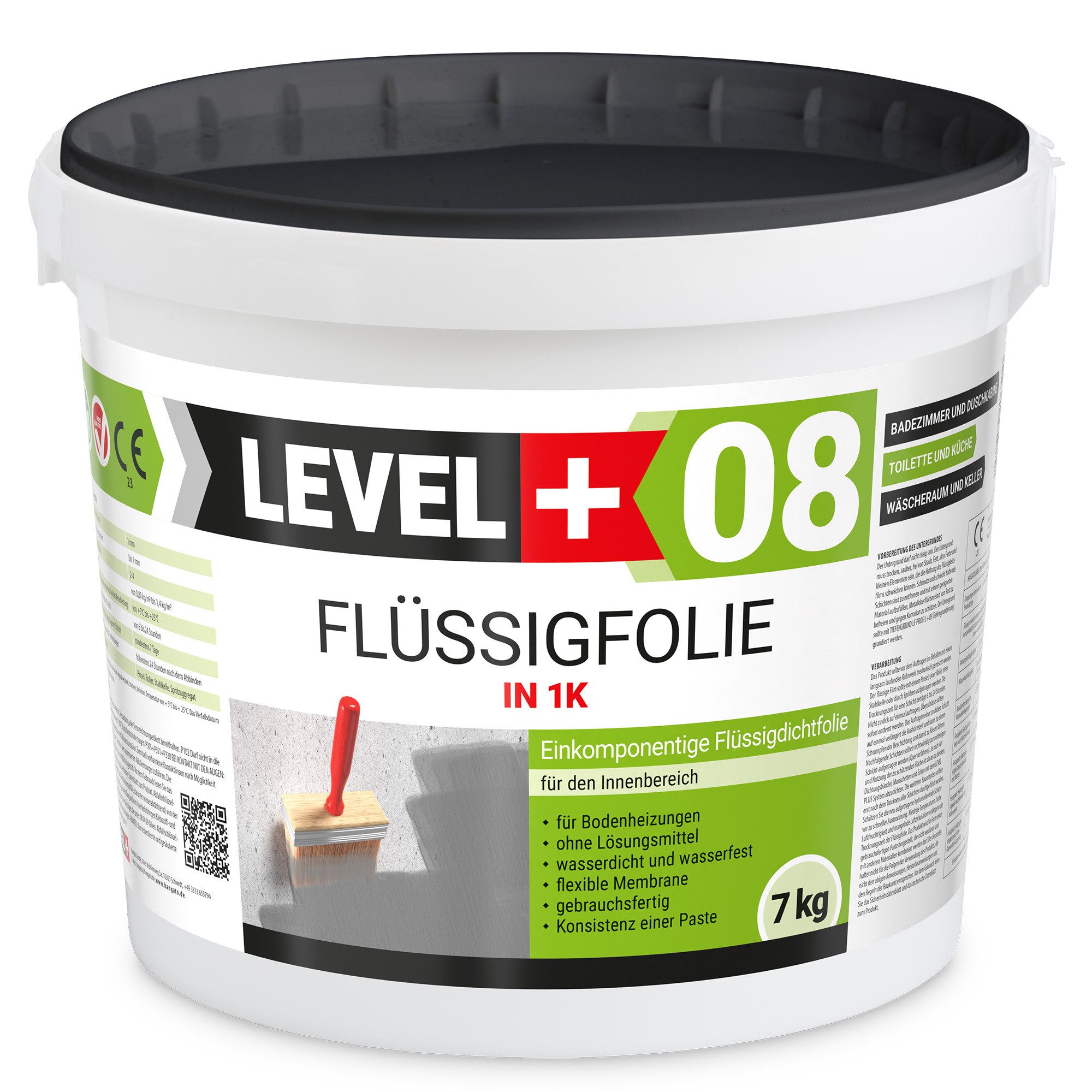 Level+ Dichtstoff Dichtset Duschabdichtung Bad Dichtband günstig online kaufen