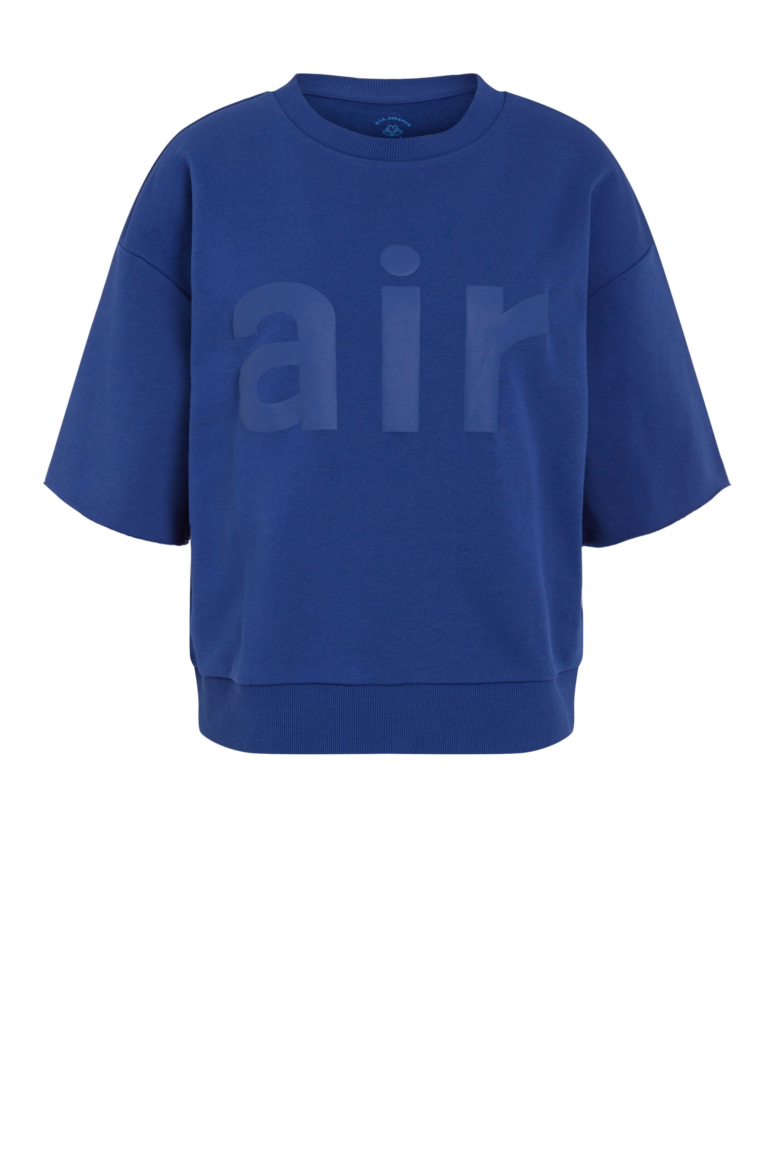 Oui Sweatshirt Sweatshirt mit Statement