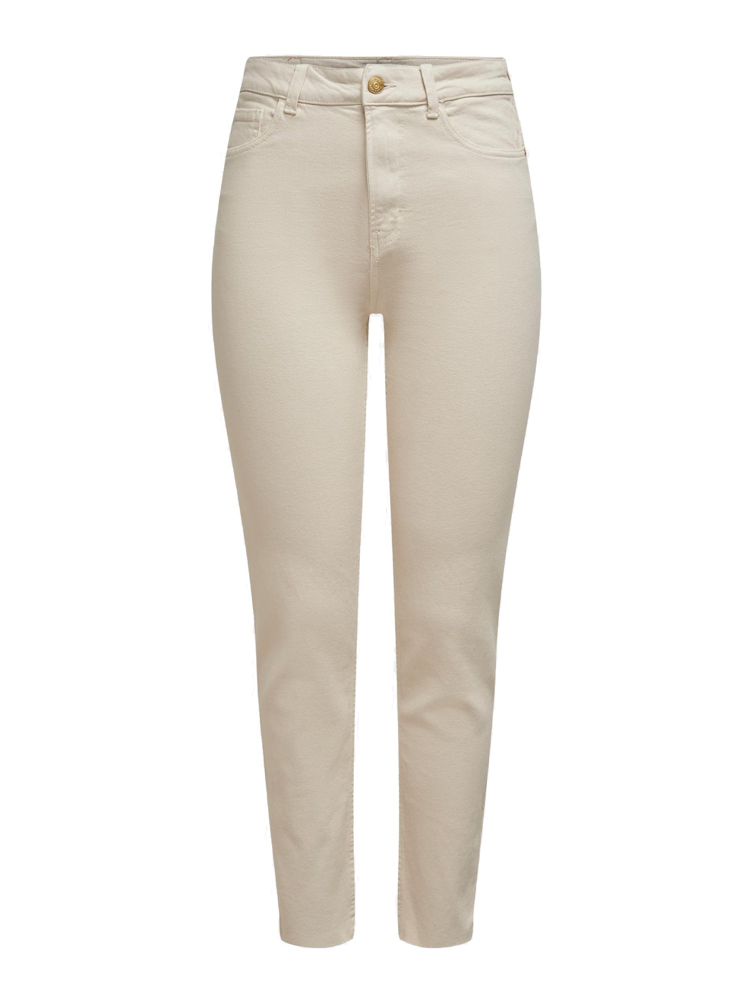 ONLY Jeansleggings natur,Basic,Baumwolle,Unifarben,Straight Leg