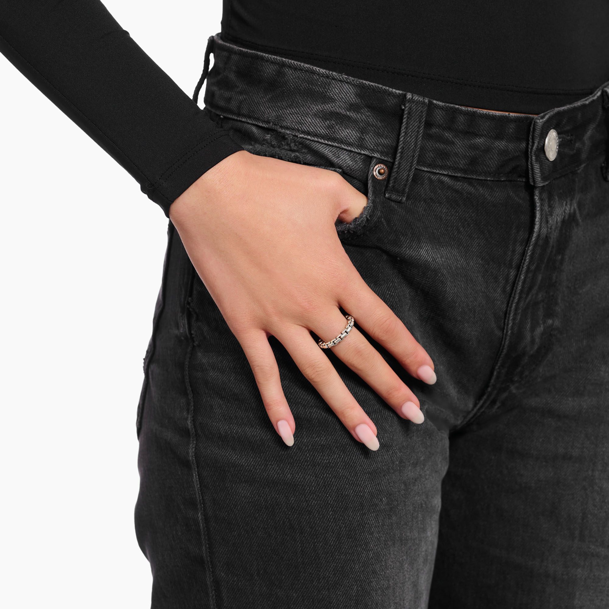 THOMAS SABO Fingerring Box Chain-Ring