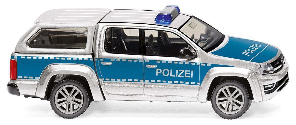 Wiking Modellauto Wiking H0 1/87 031147 Polizei - VW Amarok GP Geländewagen - NEU, Maßstab 1:87