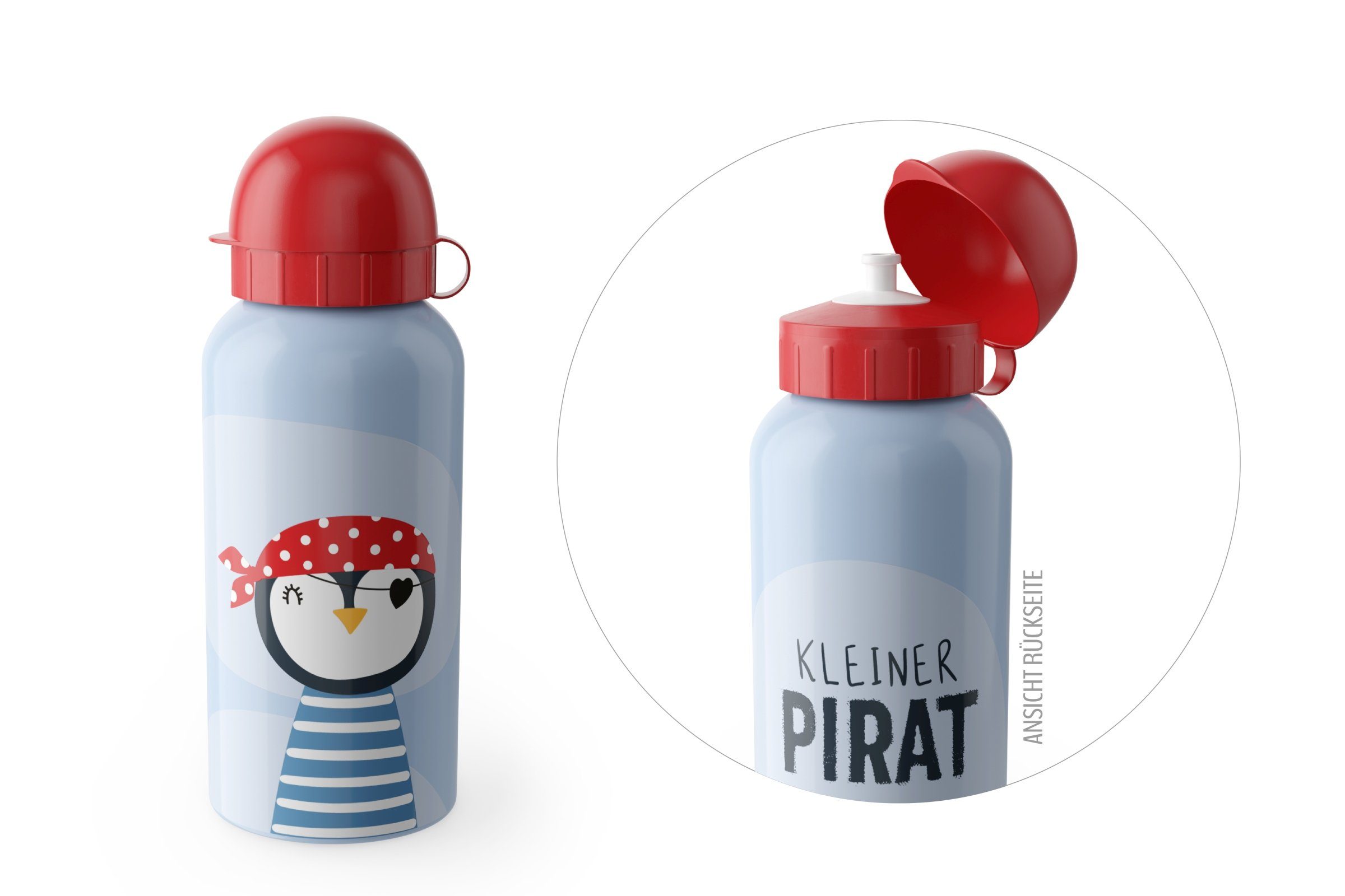 La Vida Thermoflasche Kindertrinkflasche Trinkflasche Wasserflasche la vida 400ml Kleine