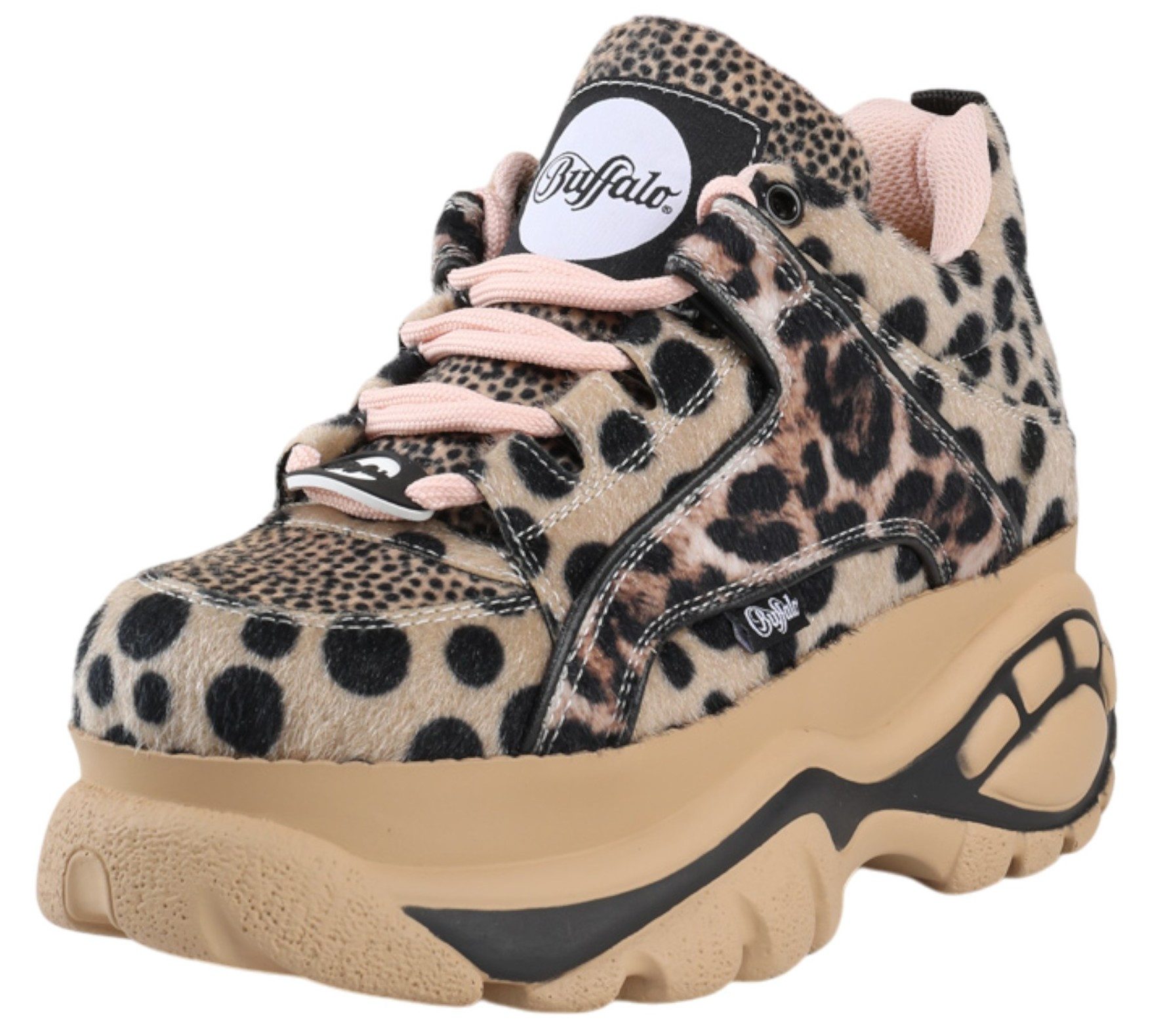 Buffalo PD00016459 1339-14 2.0 Cream/Black Sneaker