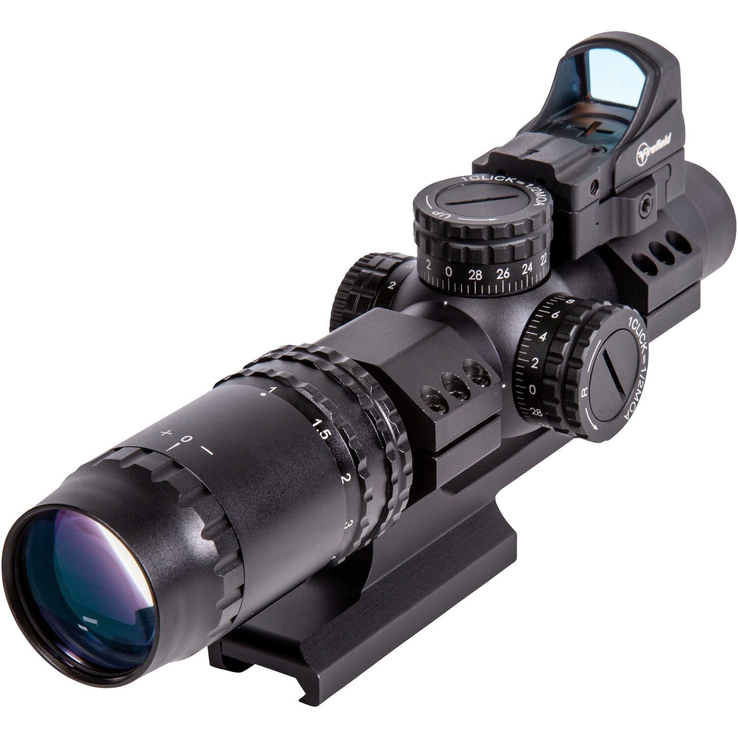 Firefield Zielfernrohr RapidStrike 1-4x24 SFP Kit Zielfernrohr