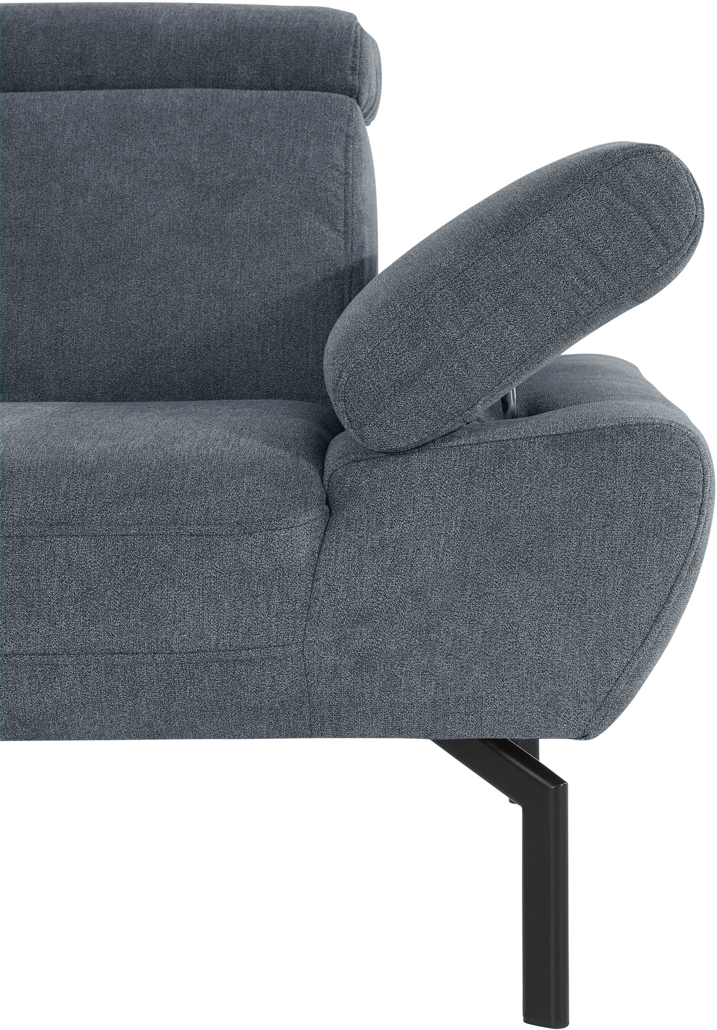 Places of mit Sessel in Rückenverstellung, Style Trapino Luxus-Microfaser Lederoptik wahlweise Luxus