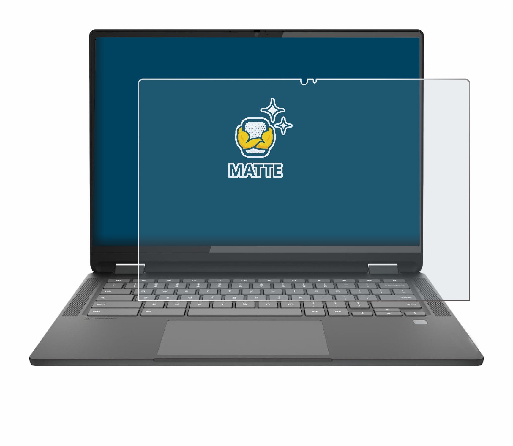 BROTECT Displayschutzfolie Schutzfolie für Lenovo IdeaPad Flex 5i Chromebook Plus 14" Gen 7, Displayschutz Schutz Folie Matt Entspiegelungsfolie