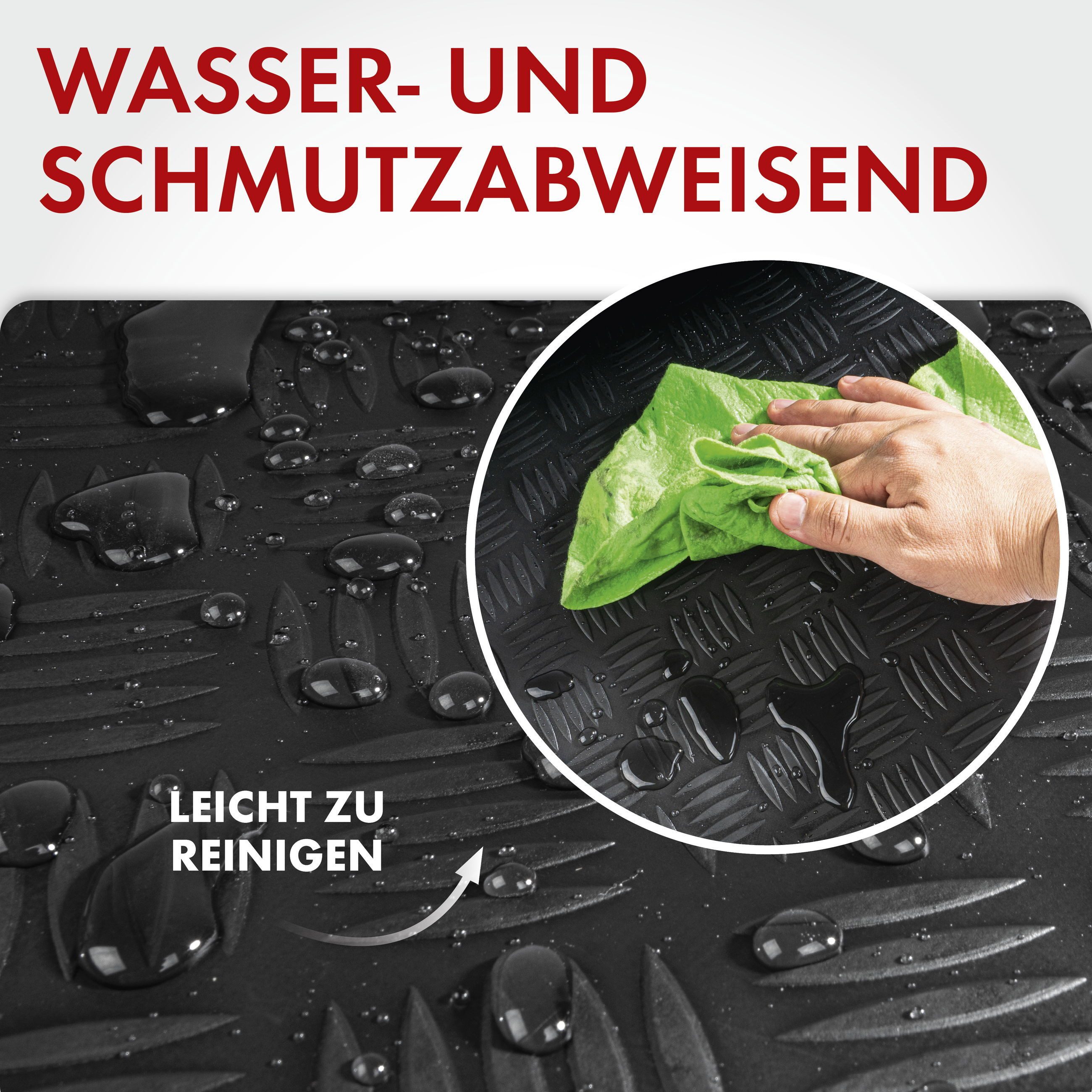 WALSER Kofferraummatte Rollenware Cutty Design Odin (1 St)