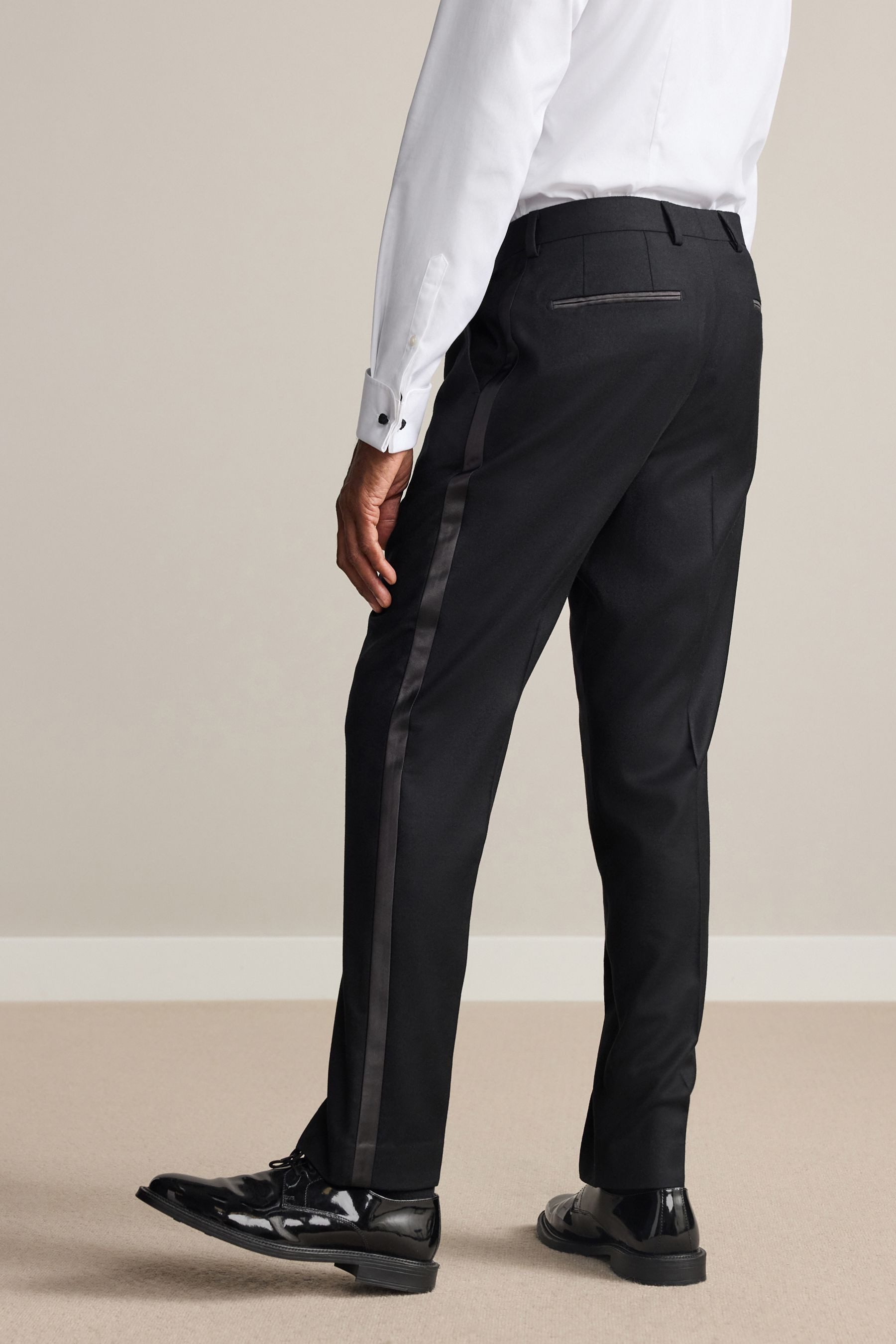 Next Anzughose Signature Smokinganzug-Hose, Zignone Kaschmirwolle (1-tlg)