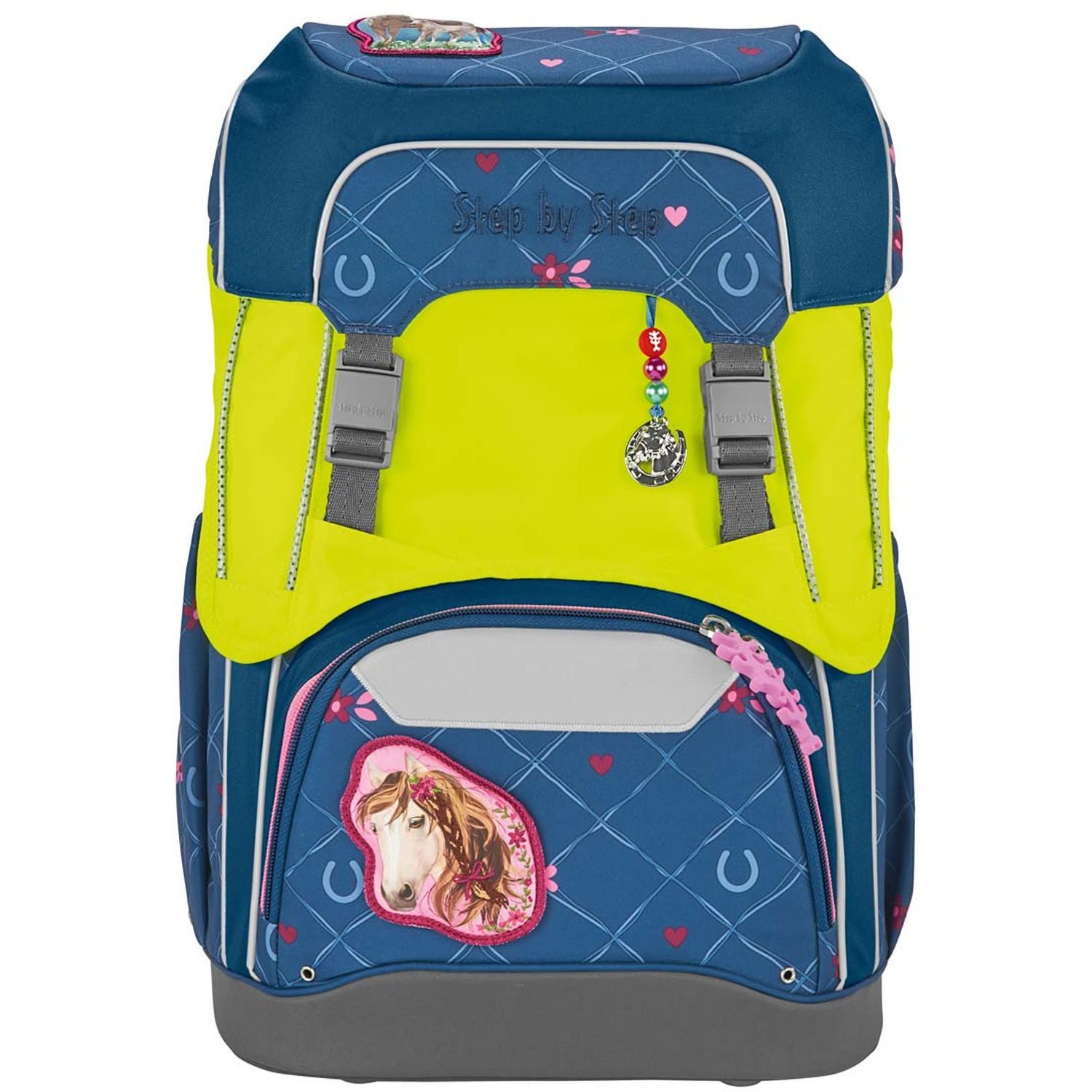 Step by Step Schulranzen LED Neon Pull-Over für das Schulrucksackmodell GIANT, gelb