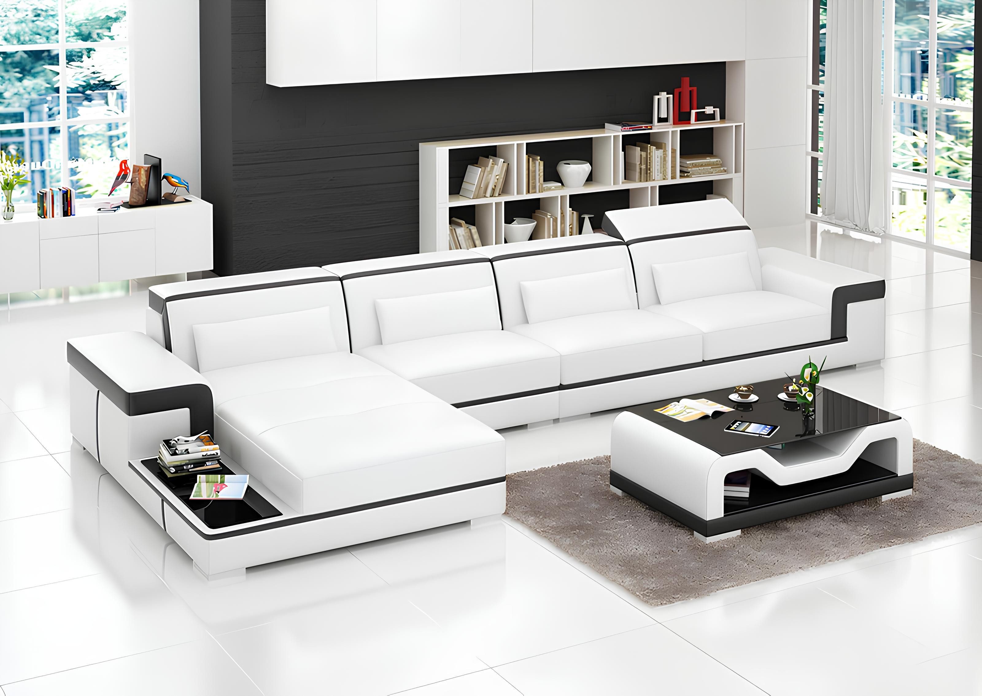 Xlmoebel Ecksofa Wohnlandschaft in L-Form mit Ecksofa und Polstergarnitur aus Stoff, Hergestellt in Europa