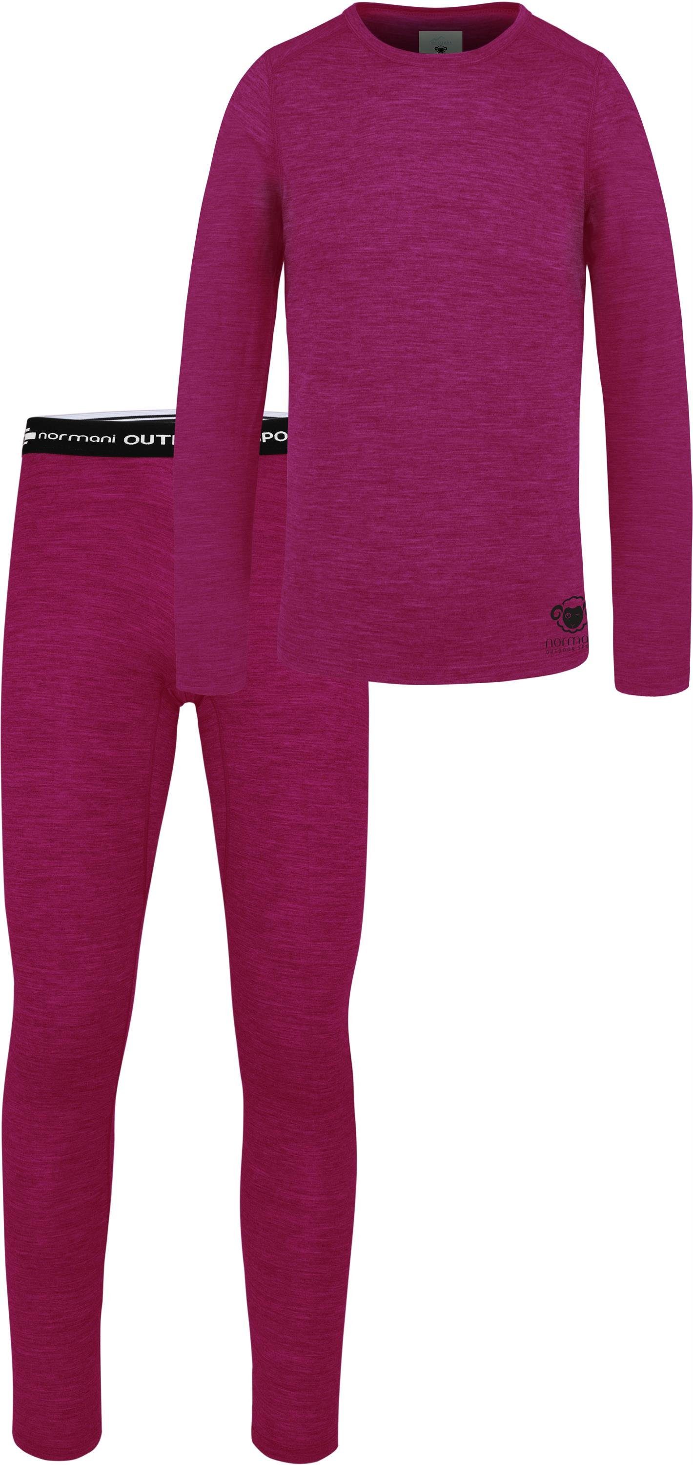 Maglia Termica Odlo Merino 200 Per Bambini - Lana Merino, Termica, Per Sport Invernali