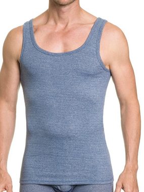 KUMPF Achselhemd 2er Sparpack Herren Unterhemd Feinripp Jeans (Spar-Set, 2-St) hohe Markenqualität