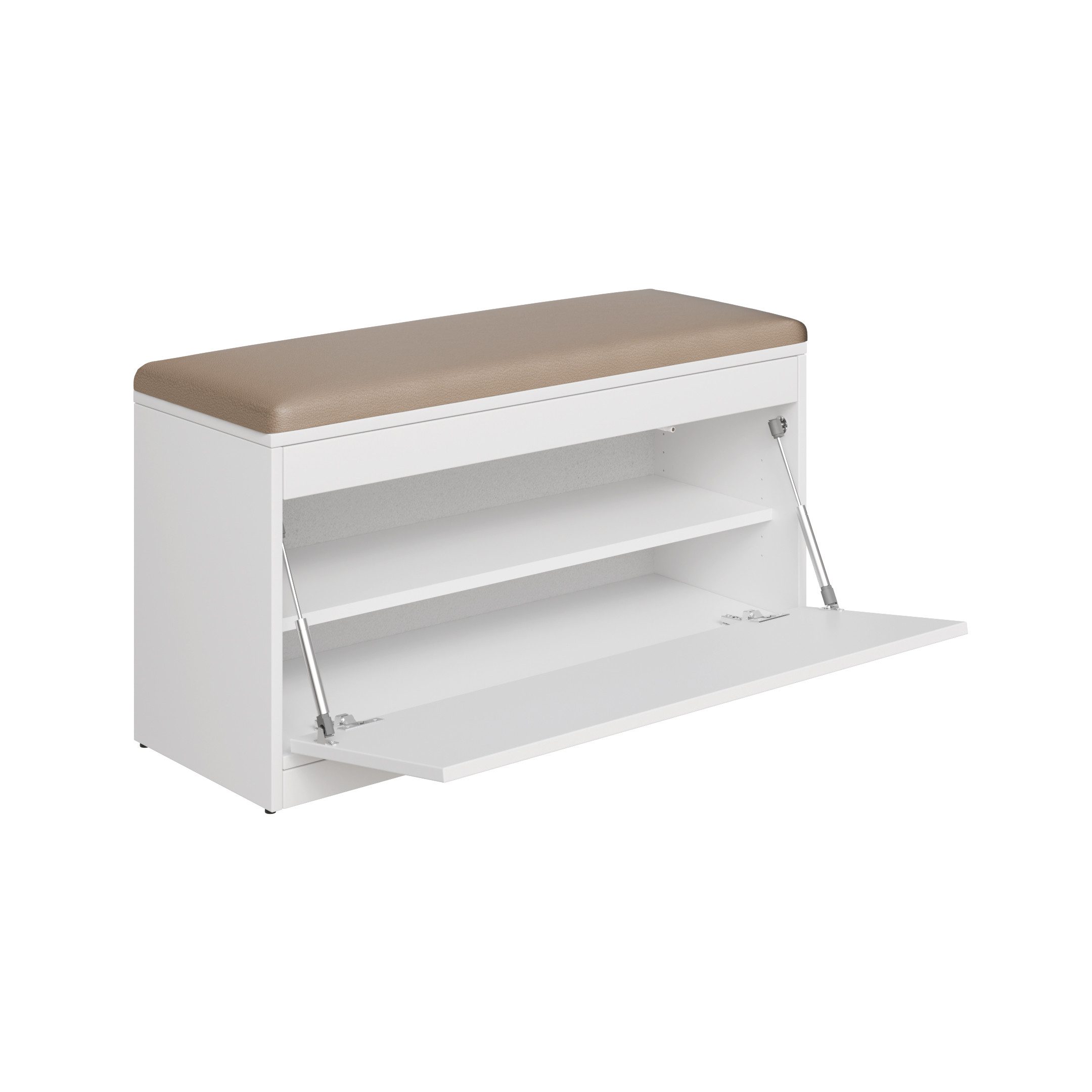 Platan Room Schuhschrank Schuhregal mit Sitzkissen, günstig online kaufen