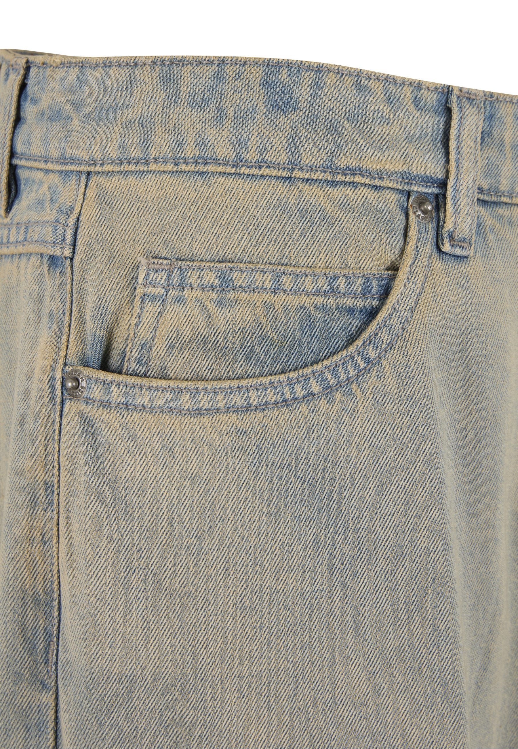URBAN CLASSICS Cargohose Urban Classics Multi Pocket Denim Cargo (1-tlg)