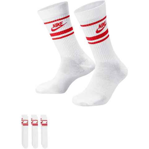 Nike Sportswear Sportsocken Everyday Essential Crew Socks (Pairs) (Packung, 3-Paar)