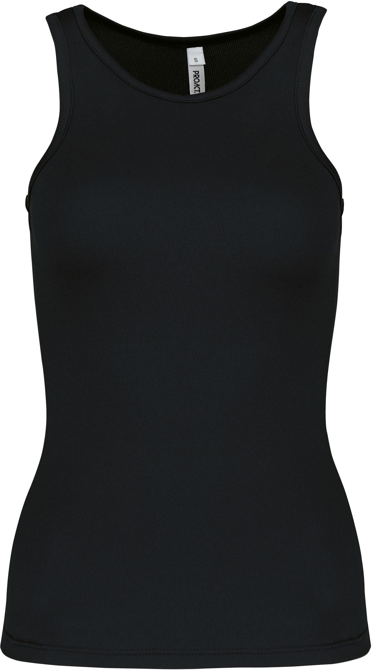 Trainingsshirt Damen Basic Sport Funktionsshirt ärmellos