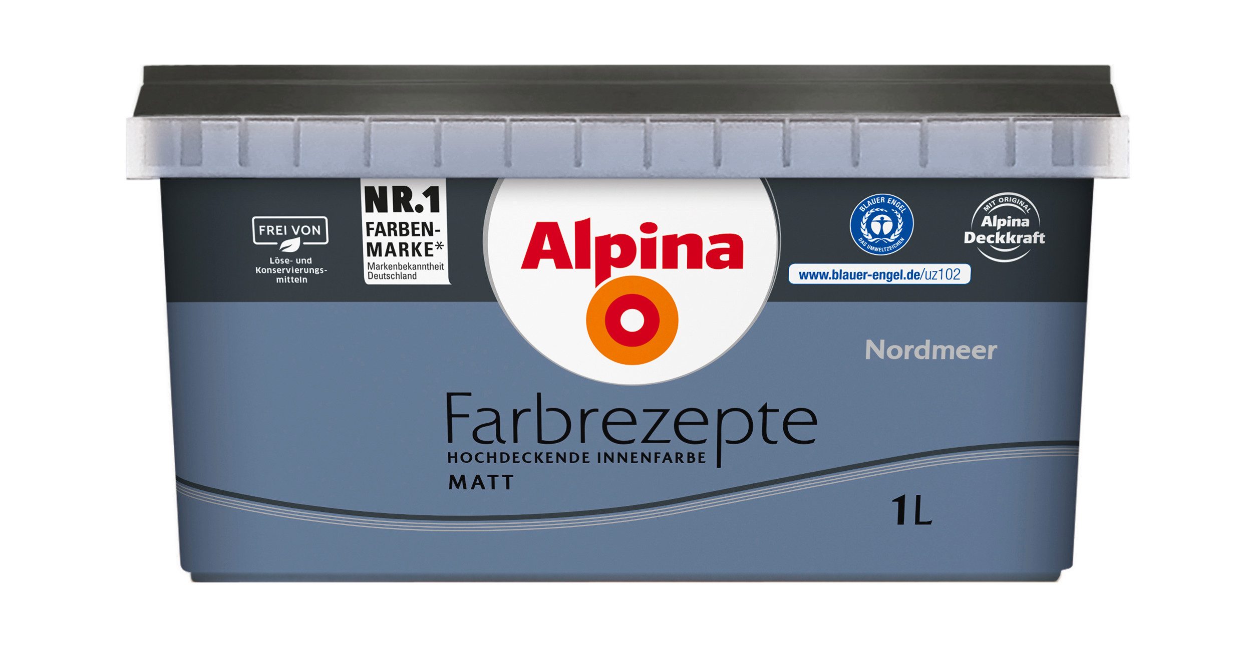 Alpina Wandfarbe Alpina Farbrezepte: einfach entspannt - Blau- & Beigetöne