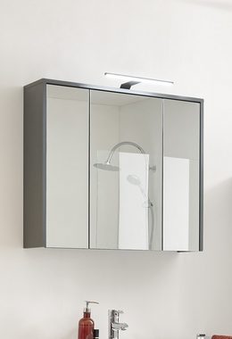 freiraum Badezimmerspiegelschrank Leone 80 x 70 x 20 cm (B/H/T)