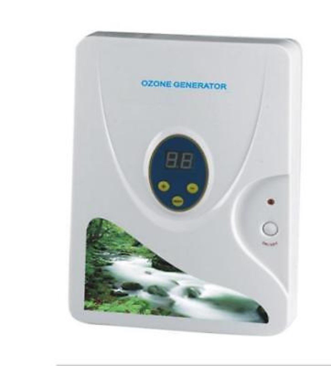 YESET Luftreiniger Ozon-Generator Ozongerät Desinfektiongerät Luft Wasser Öl 400 mg/h
