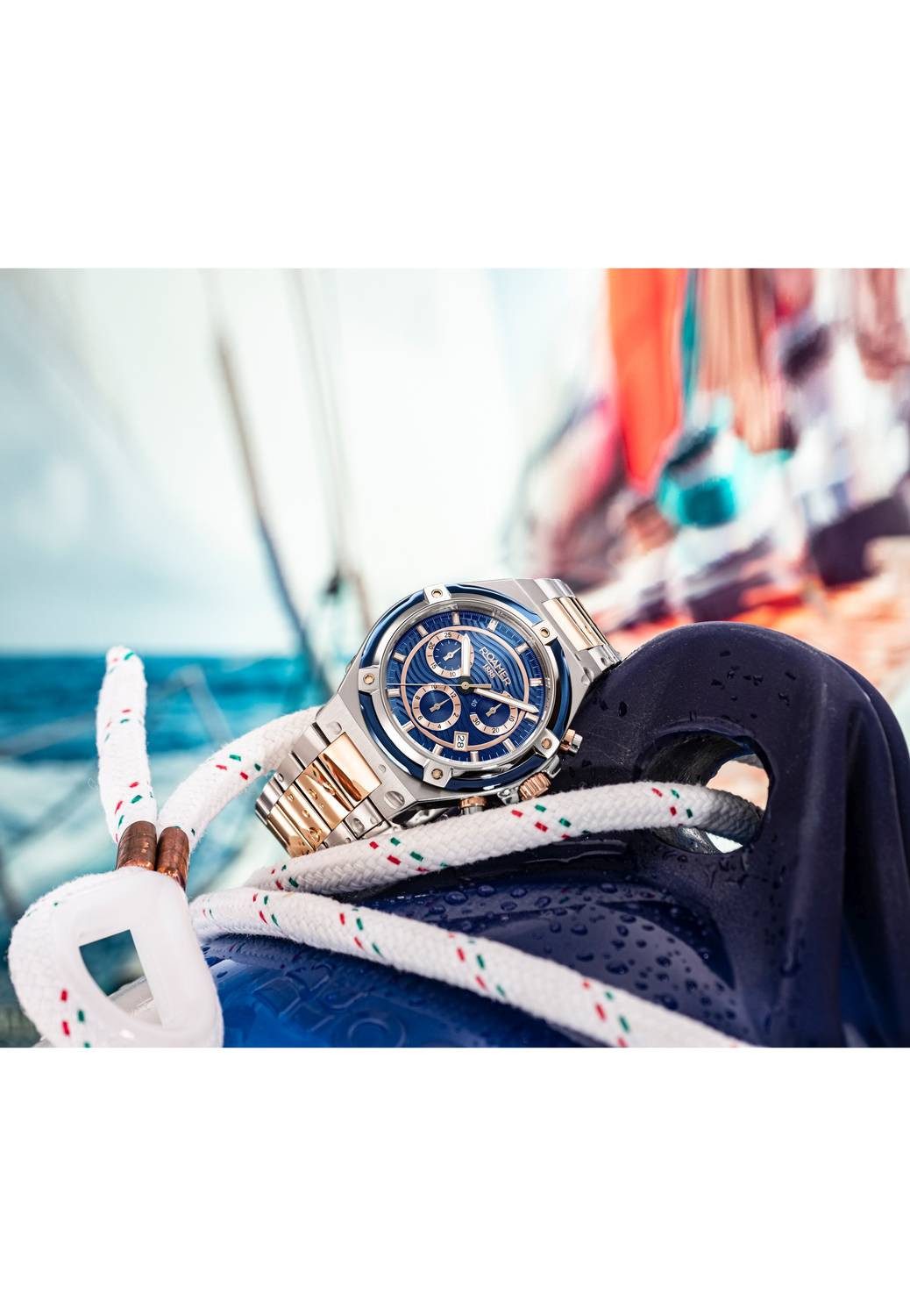 Roamer Schweizer Uhr Tempomaster Chrono