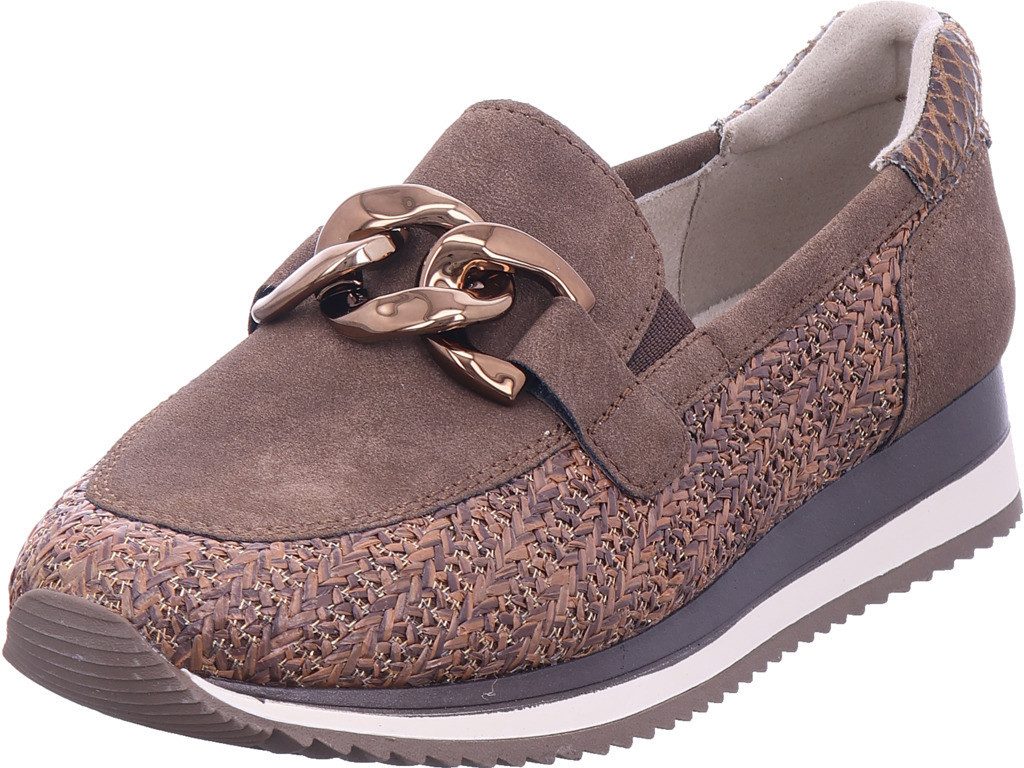 Jana Dames blokhak Vegan Slipper, Beige, 42 EU, beige, 42 EU