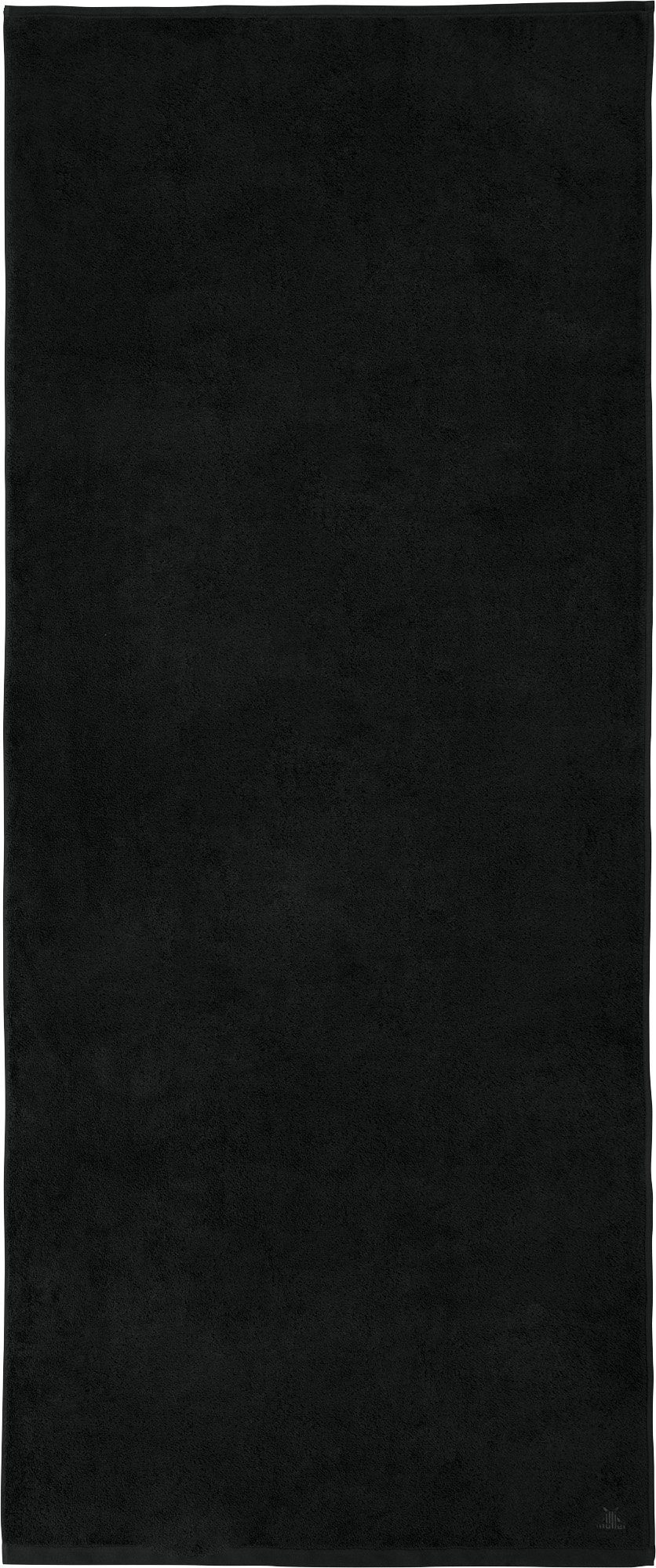 Erwin Müller Strandtuch Liegetuch "Heidenheim", Walkfrottier, Walk-Frottier Uni