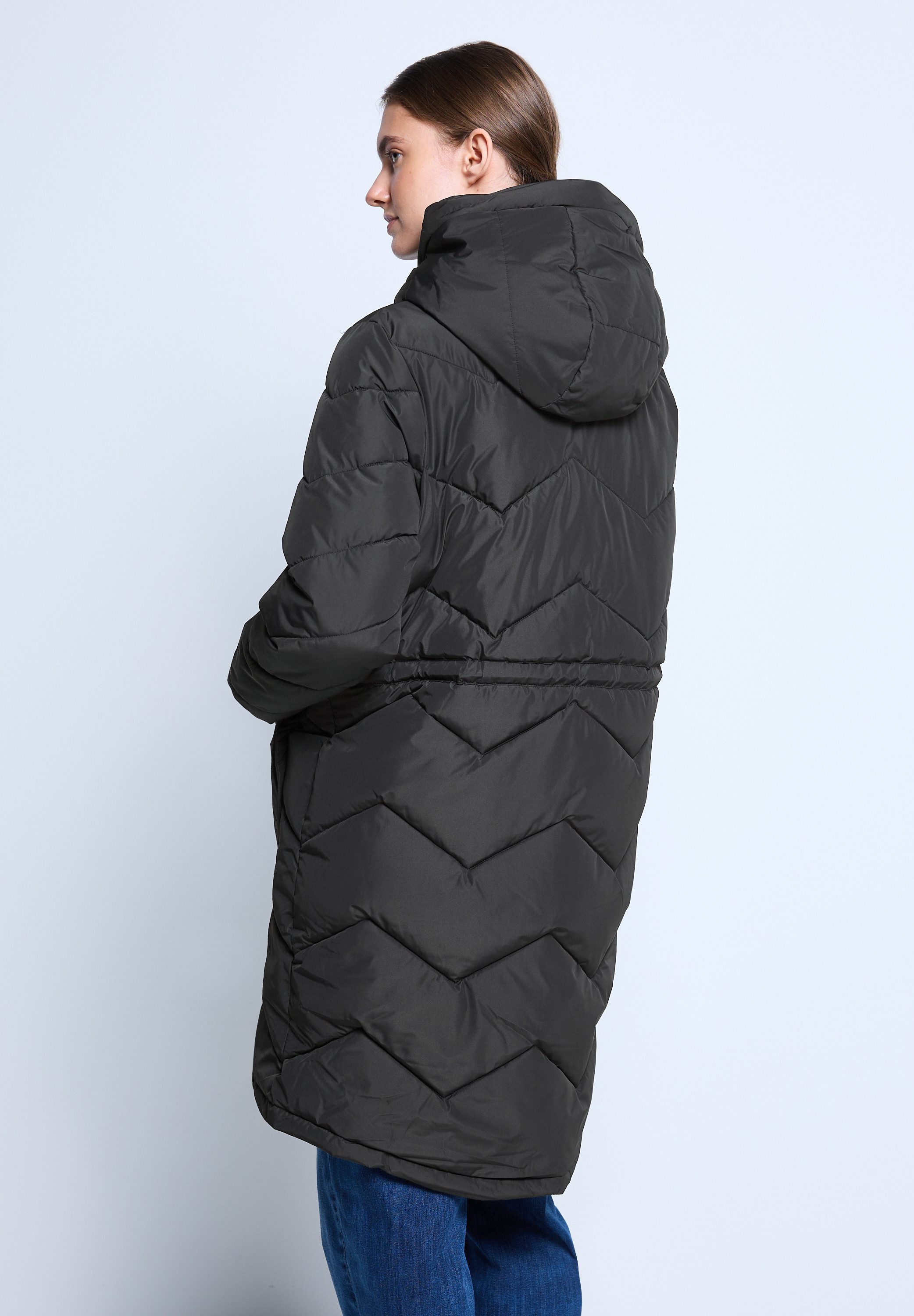 STREET ONE STUDIO Steppjacke mit Kapuze günstig online kaufen