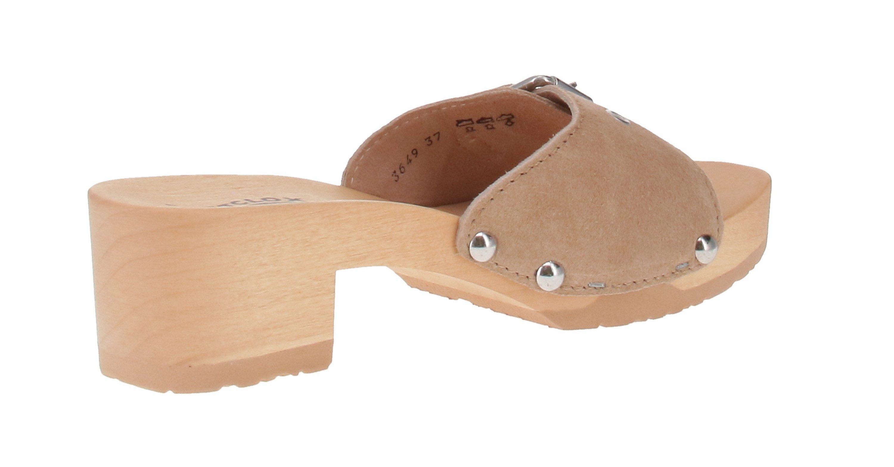 Softclox Softclox S3649 Pixie Kaschmir - Damen Pantolette - 04-Taupe Sandal günstig online kaufen