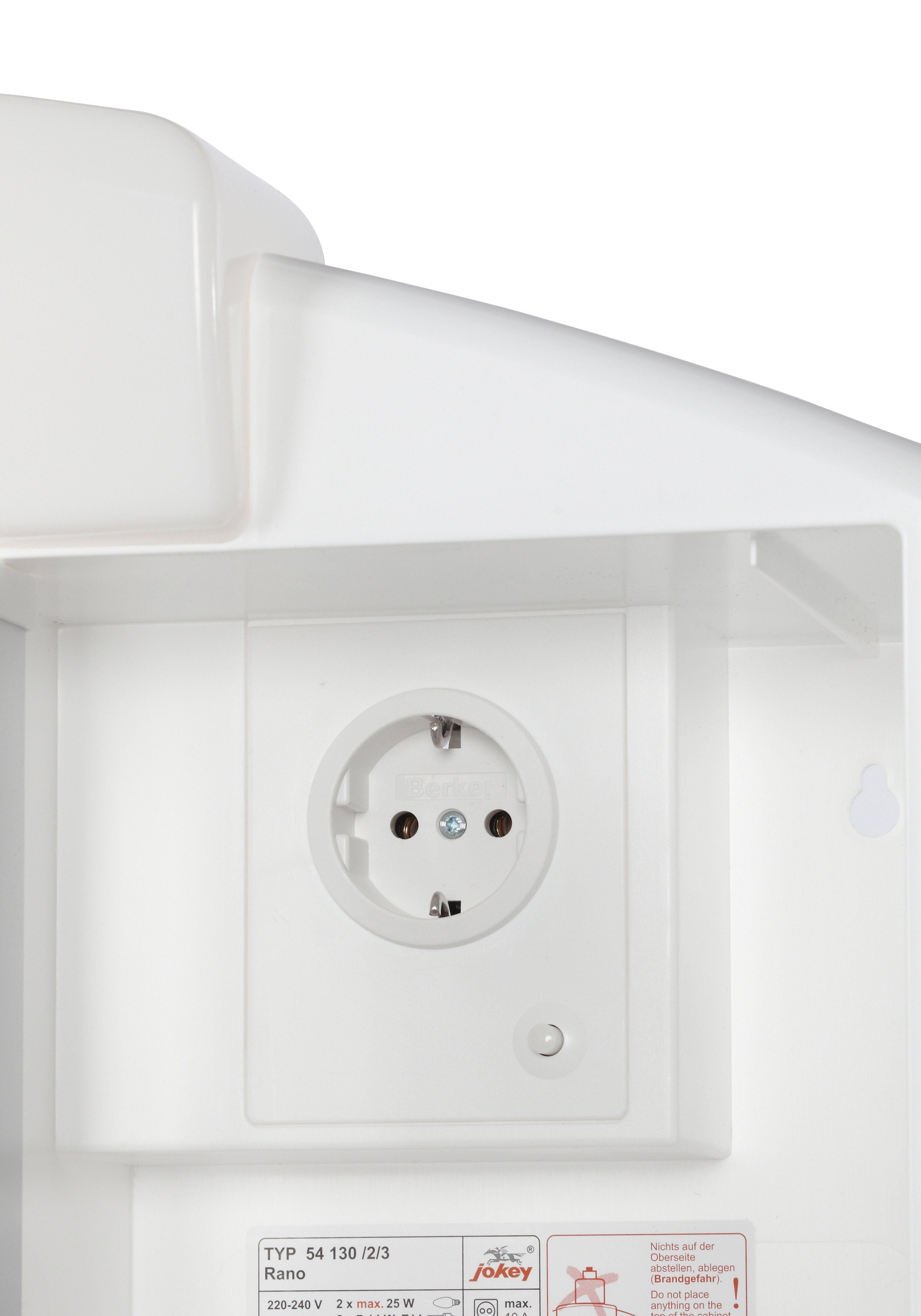 jokey Spiegelschrank Rano weiß, 59 cm Breite